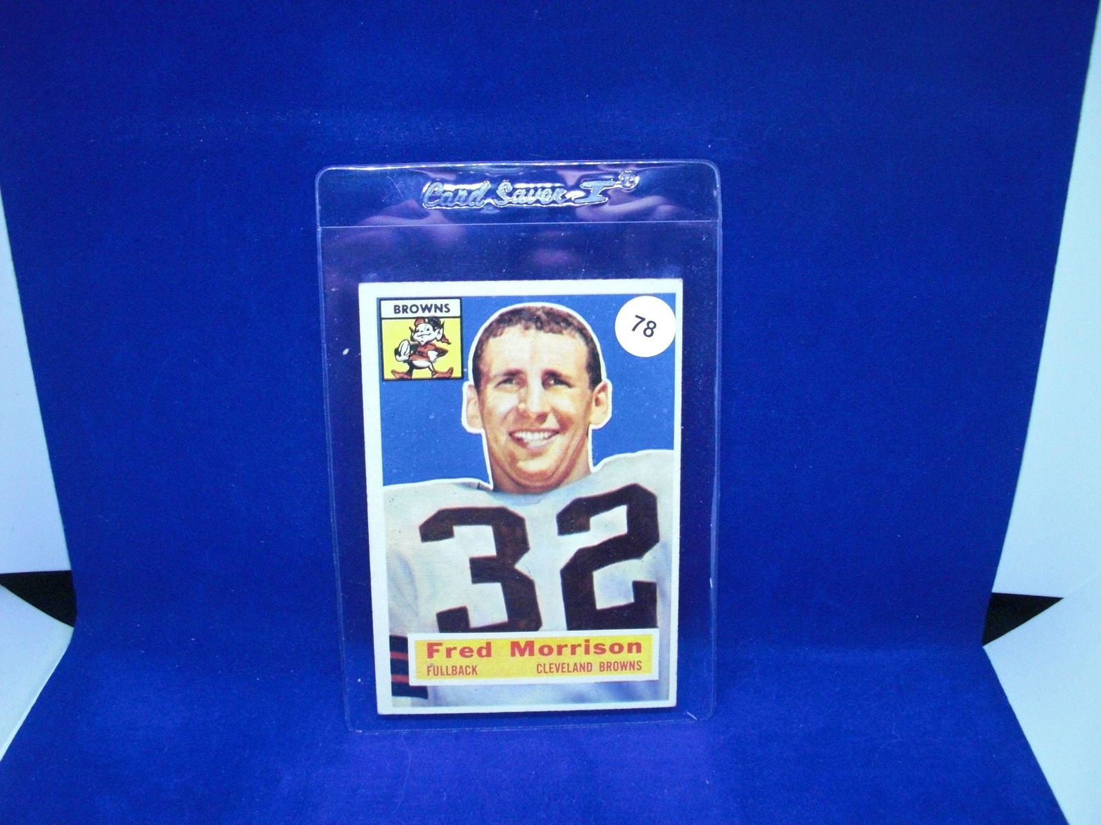 vintage football card fred morrison (1 of 1)