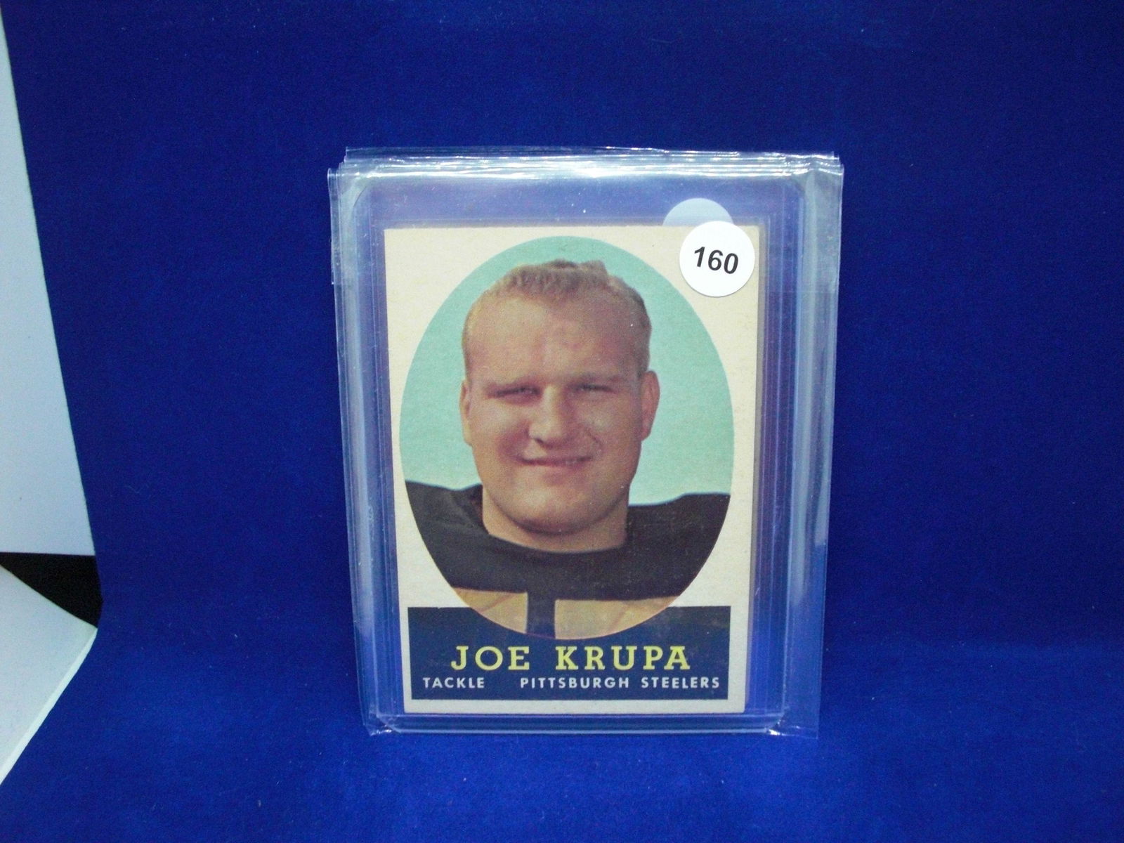 vintage 1958 topps football Joe krupa (1 of 1)