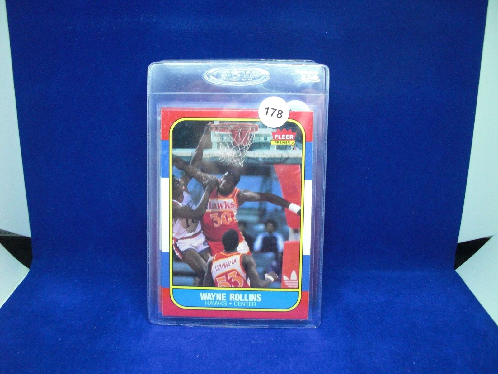 1986 fleer basketball Wayne tree Rollins (1 of 1)