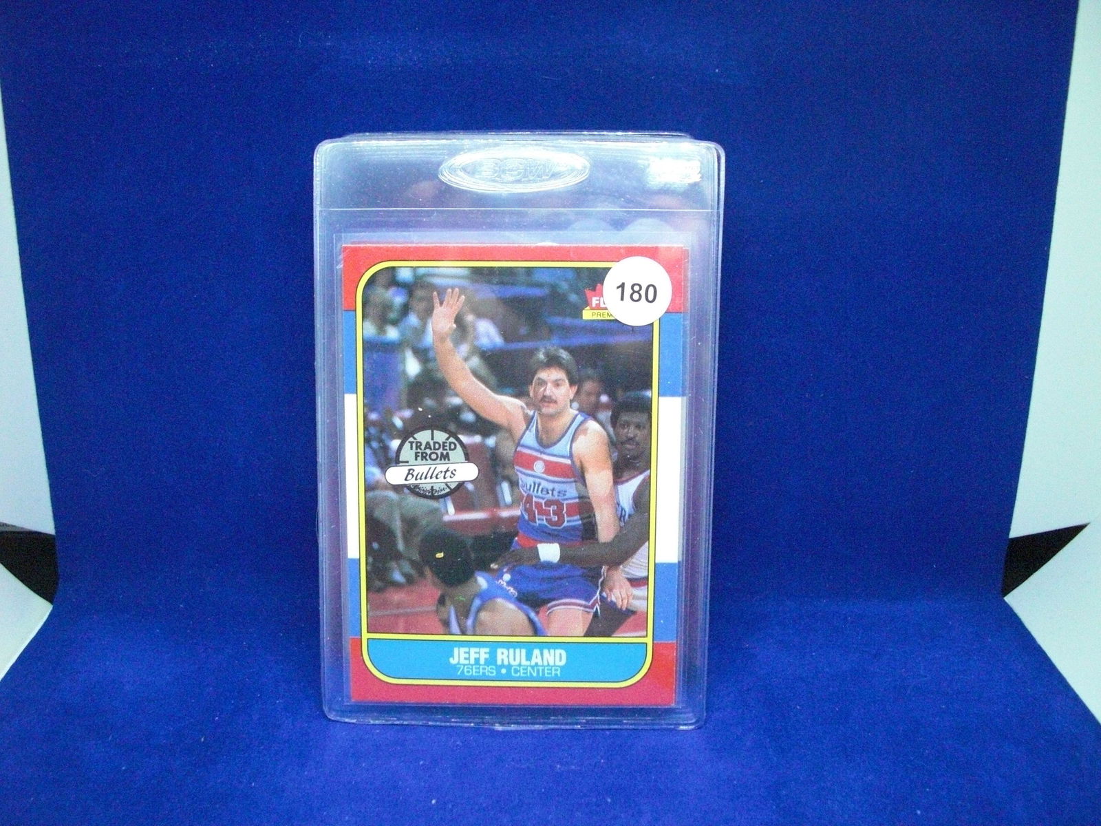 1986 fleer basketall Jeff ruland (1 of 1)