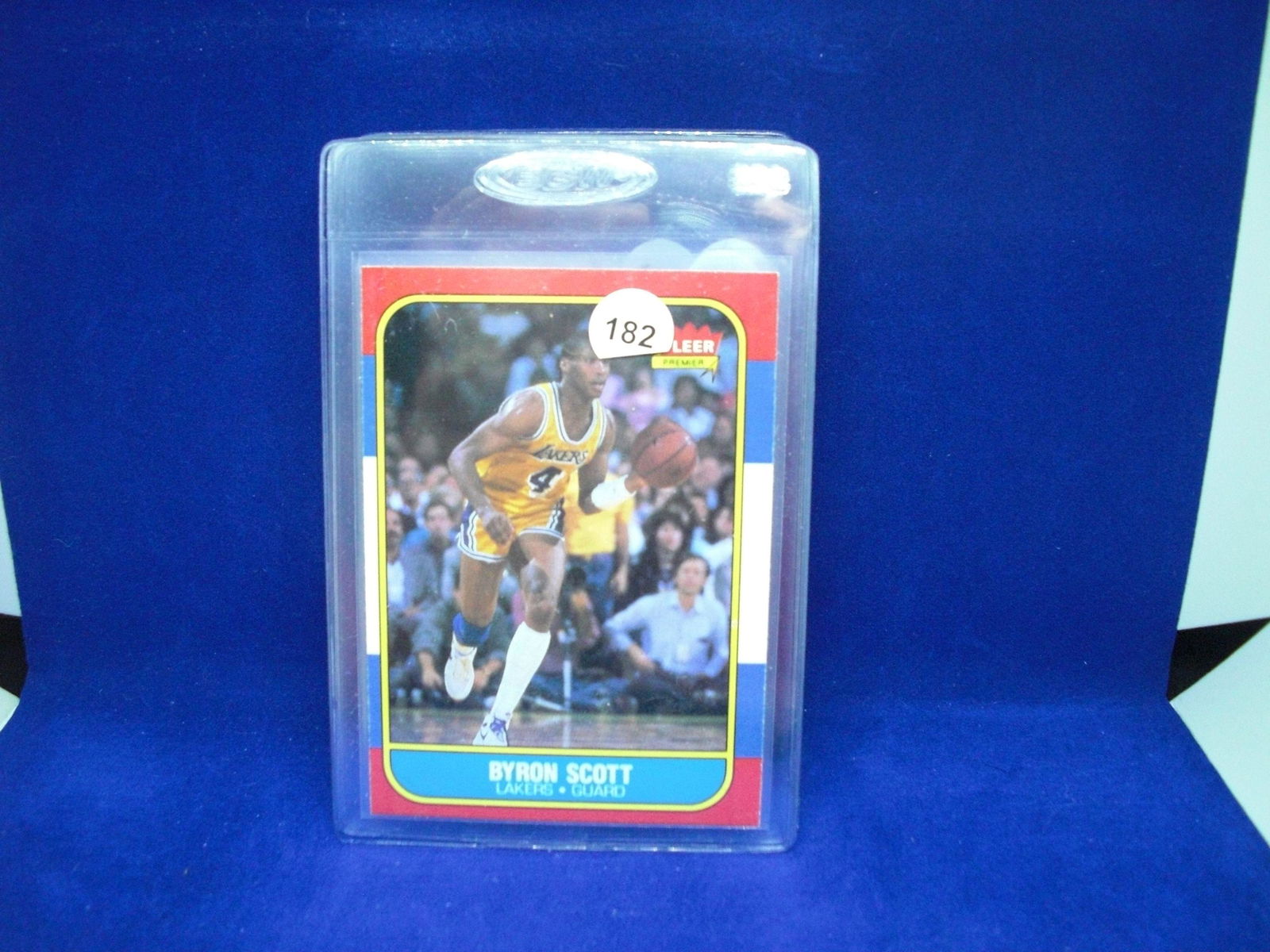 1986 fleer basketall Byron Scott (1 of 1)