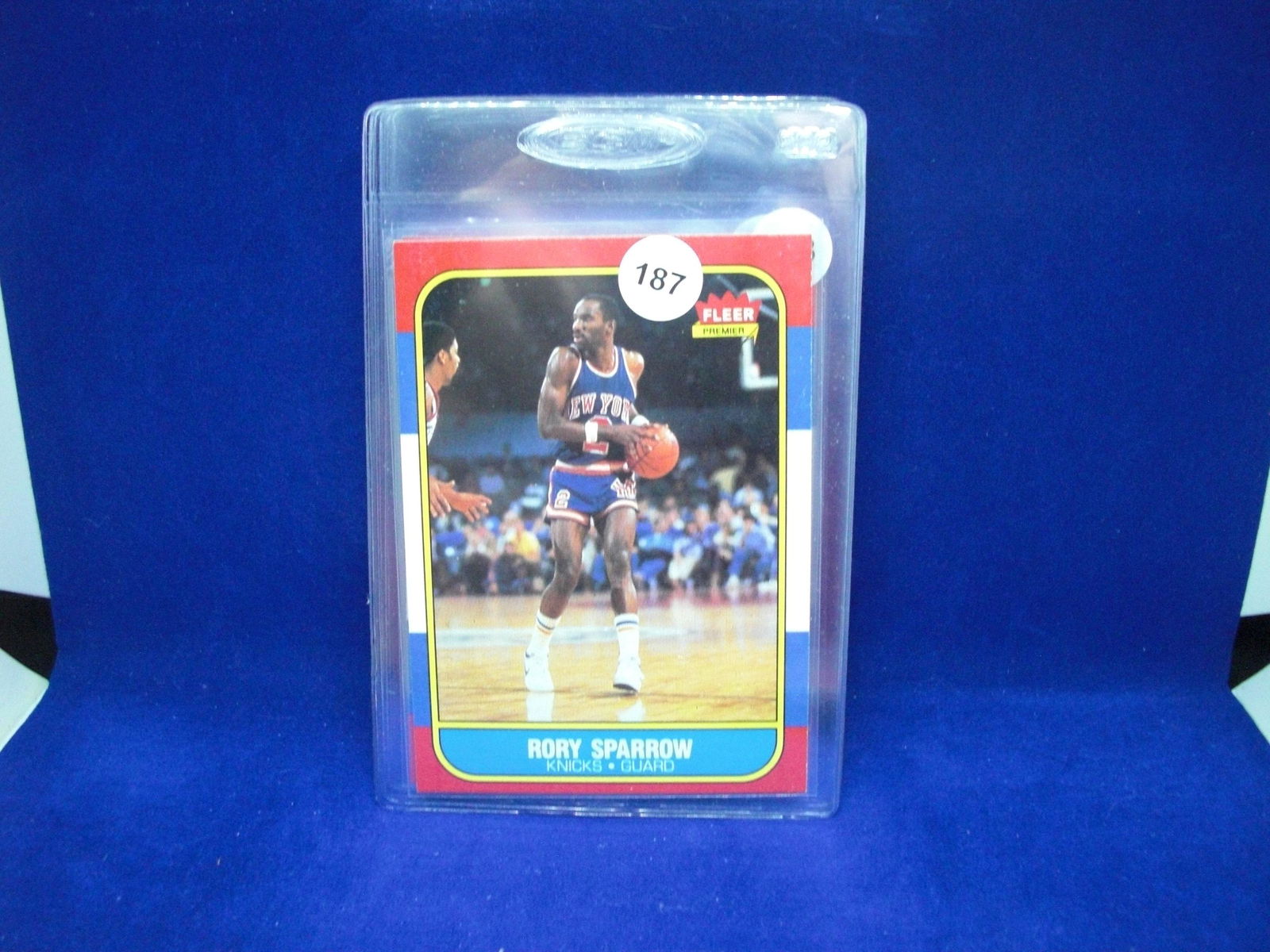 1986 fleer basketall Rory Sparrow (1 of 1)