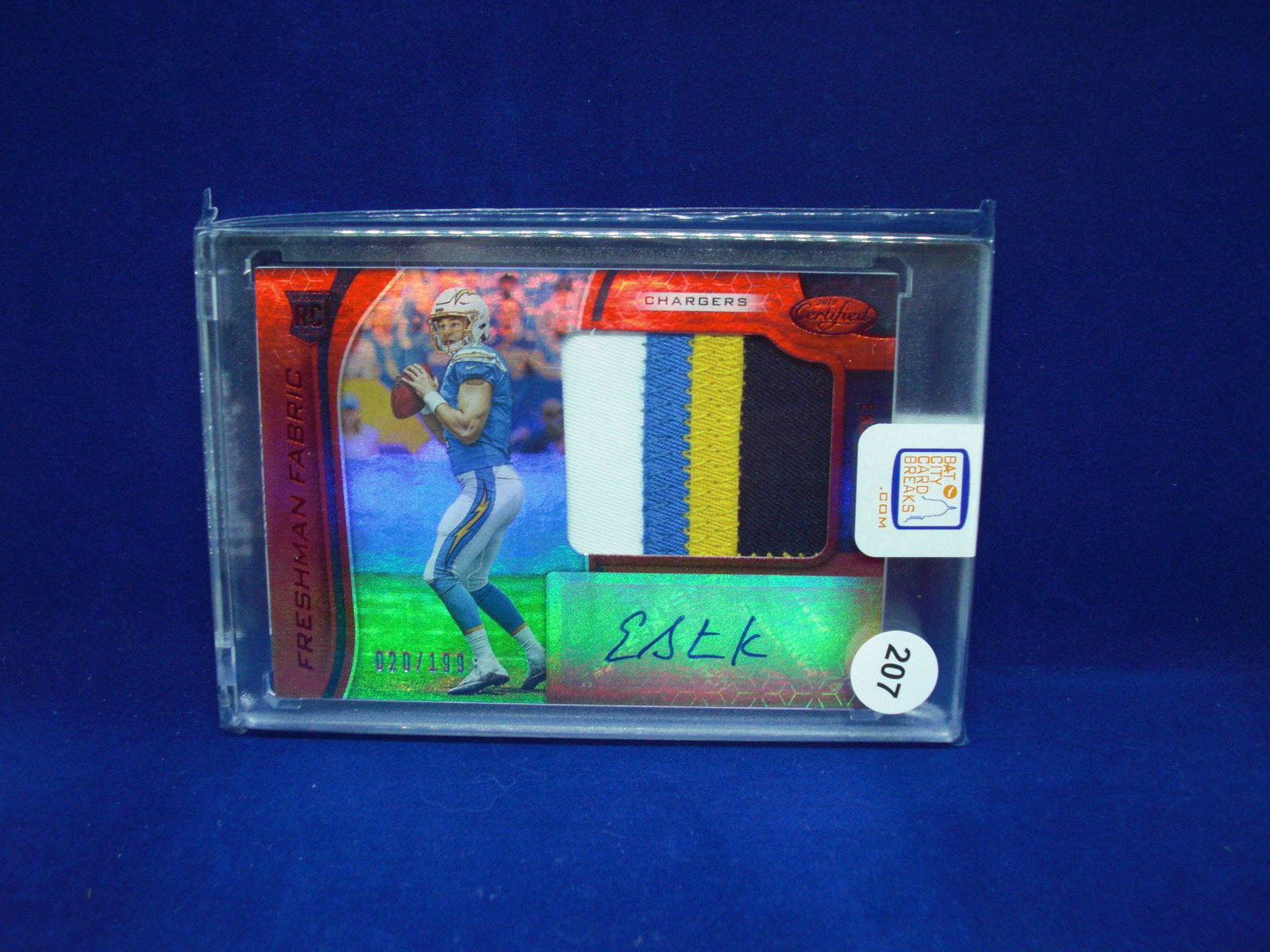 Easton stick rookie patch auto 020/199 (1 of 1)
