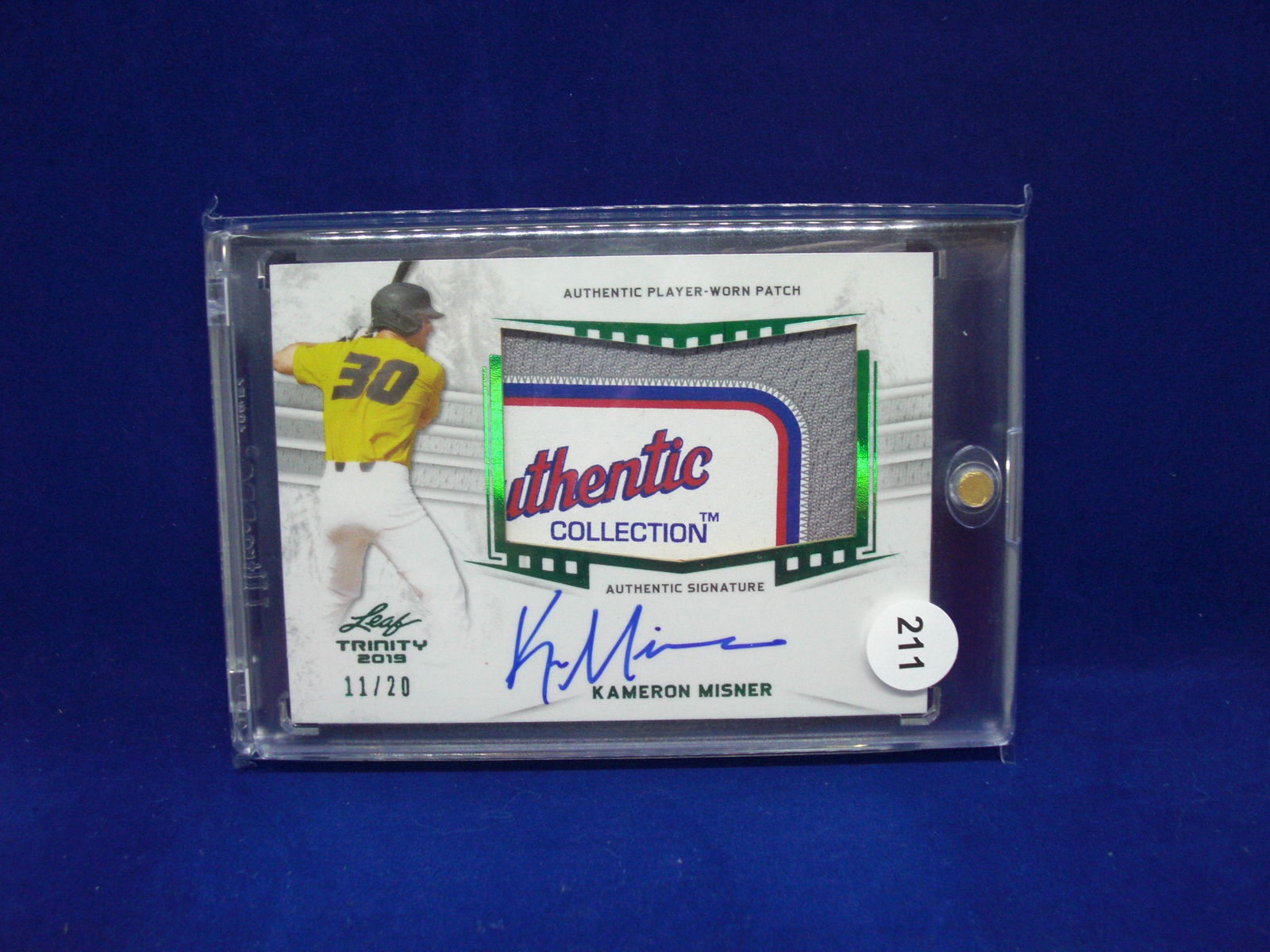 Kameron Misner rookie patch auto 11/20 (1 of 1)