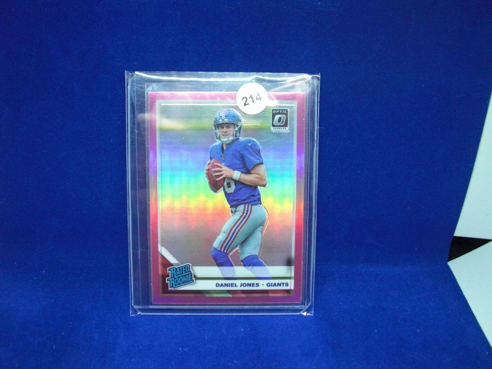 Daniel Jones pink optic rated rookie (1 of 1)