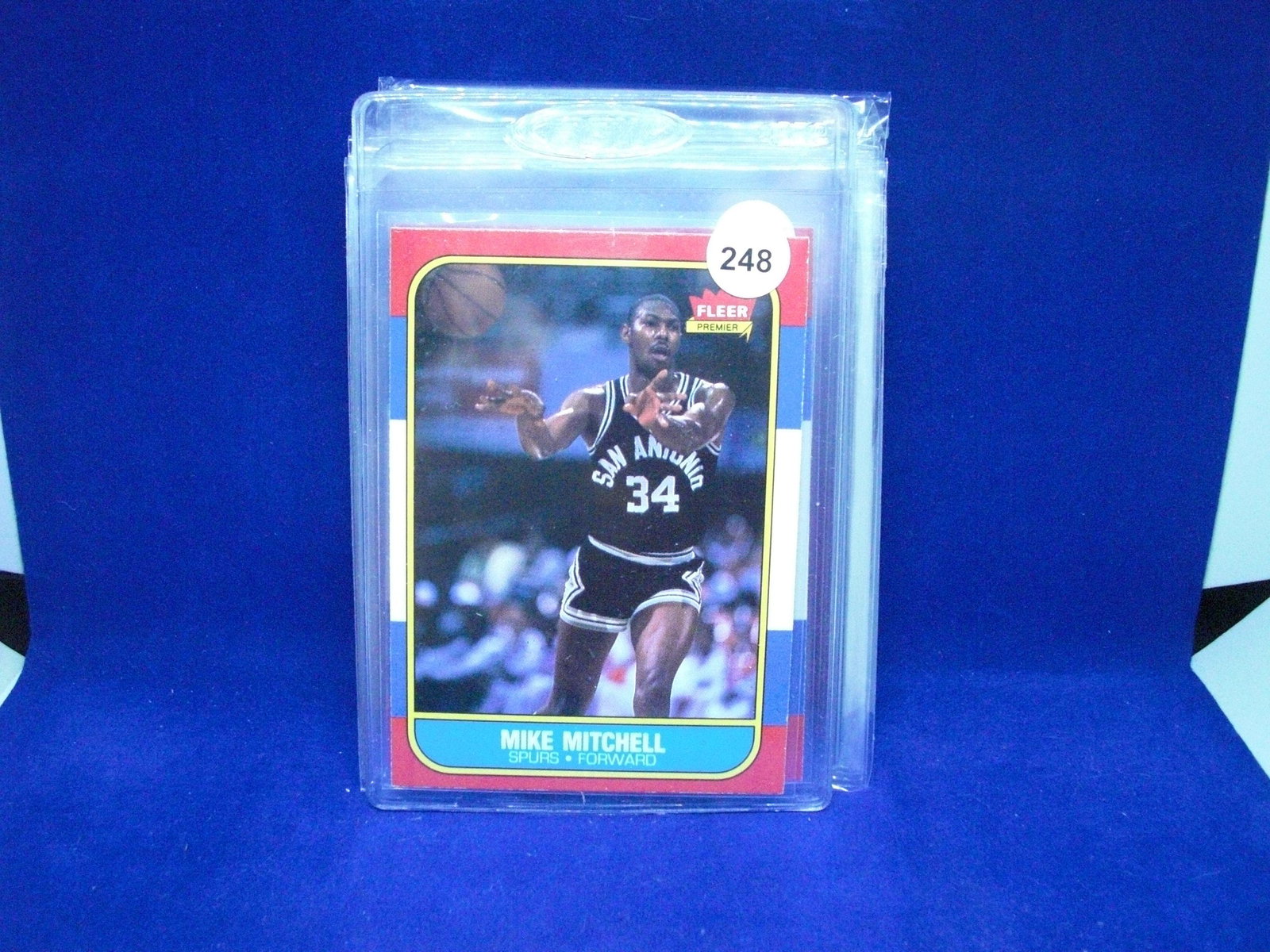 1986 fleer basketball Mike Mitchell: 1986 fleer basketball Mike Mitchell