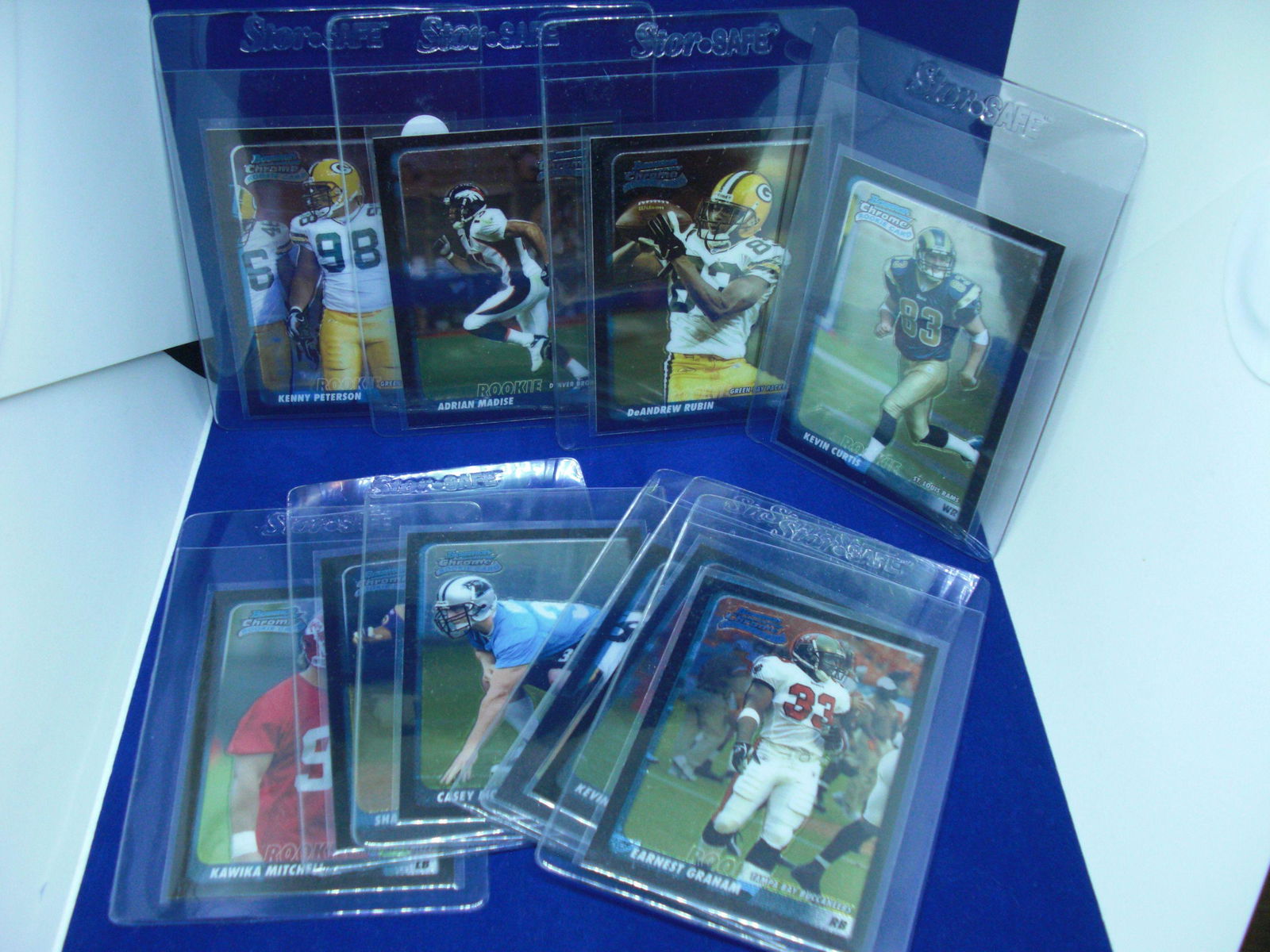 lot of 10 bowman chrome 2003 rookies (1 of 1)