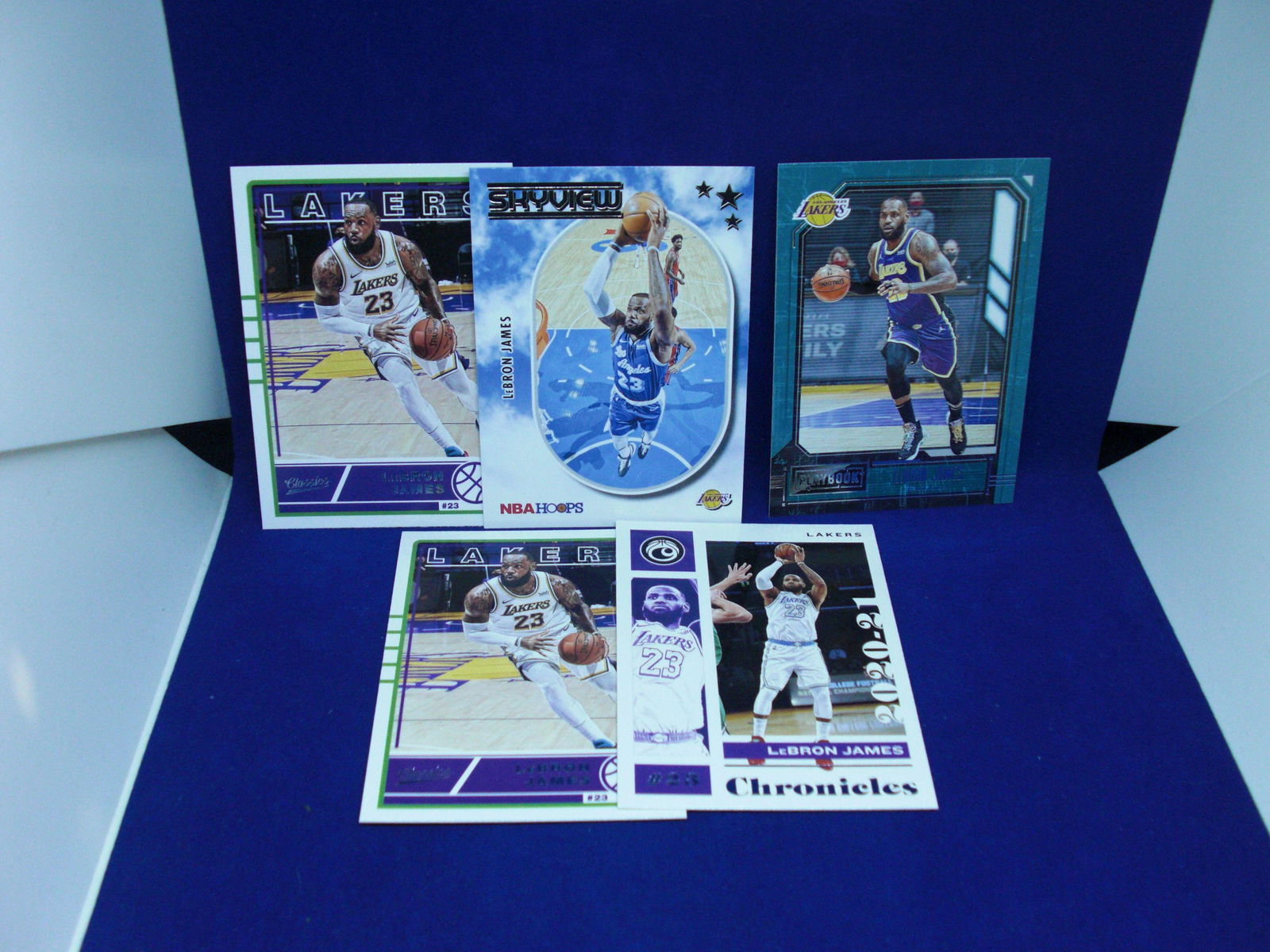 lot of 5 lebron james cards (1 of 1)