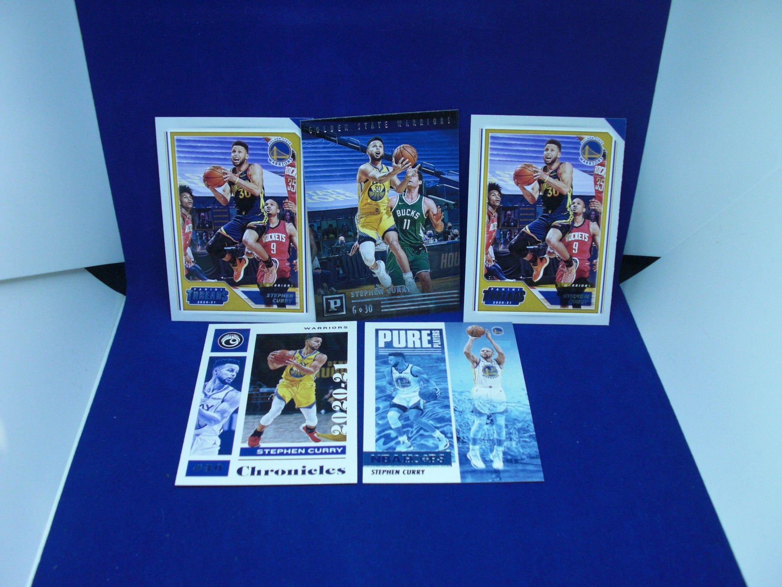 lot of 5 steph curry cards (1 of 1)