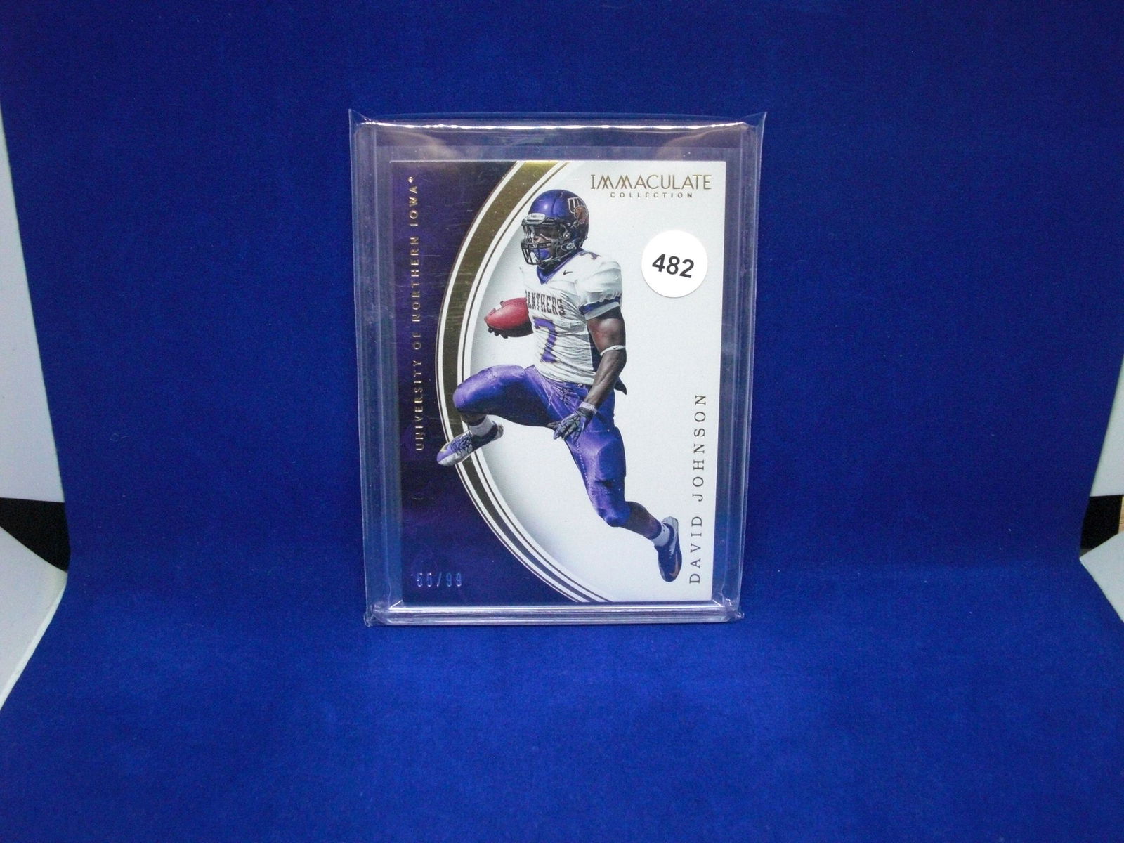 david johnson uni immaculate collection 55/99: david johnson uni immaculate collection 55/99