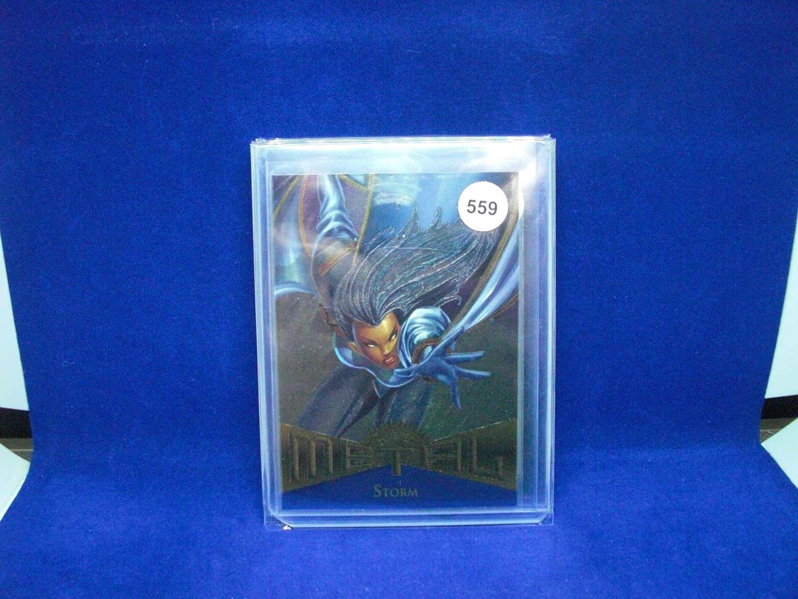 storm marvel metal comic card (1 of 1)