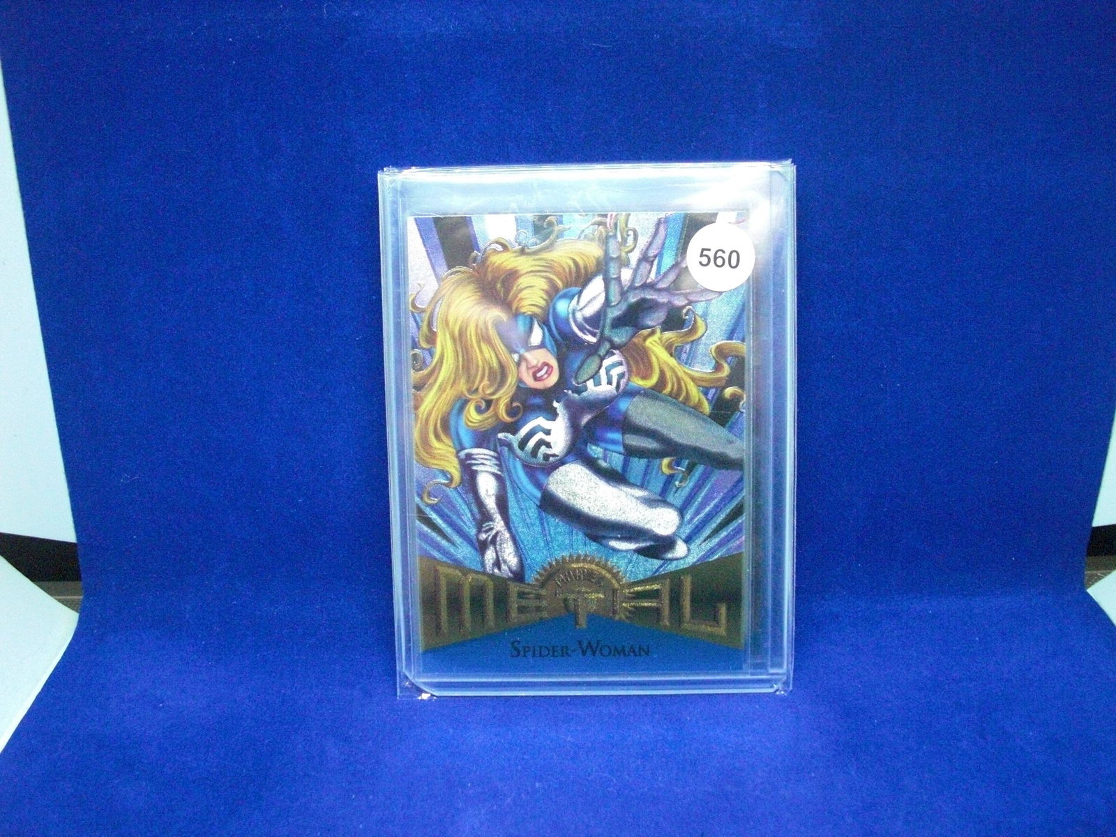 spider-woman marvel metal comic card (1 of 1)