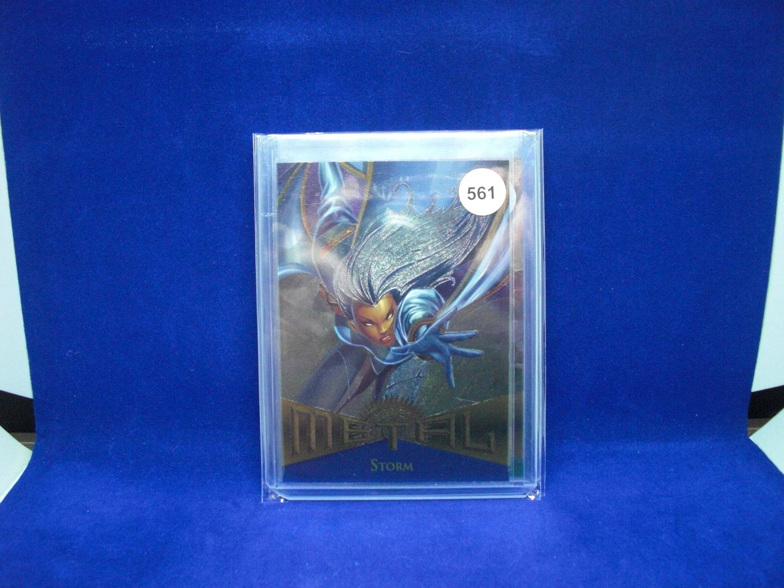 storm marvel metal comic card (1 of 1)