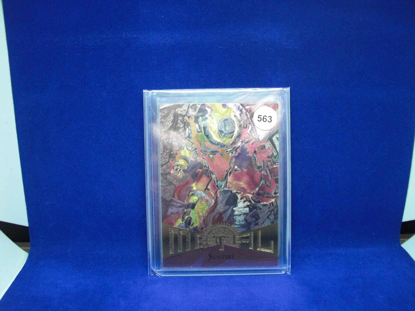 sunfire marvel metal comic card (1 of 1)