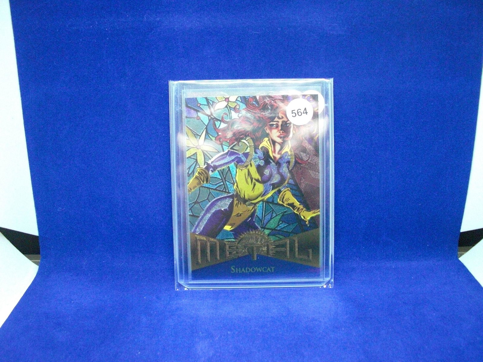 shadow cat marvel metal comic card (1 of 1)