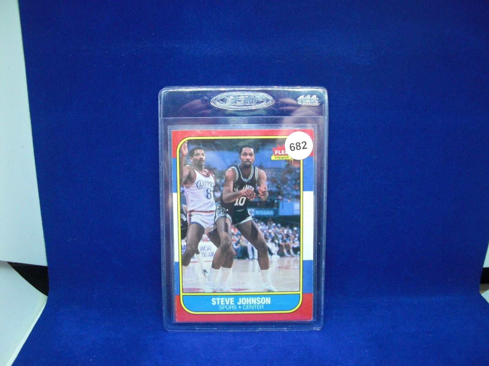 1986 fleer basketball Steve Johnson (1 of 1)