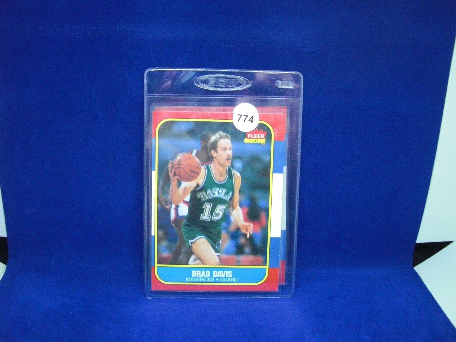 1986 fleer basketball Brad Davis: 1986 fleer basketball Brad Davis