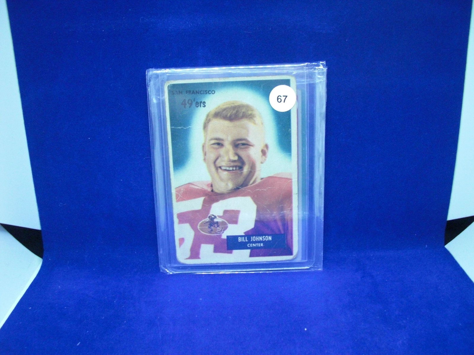 1955 Bowman bill Johnson (1 of 1)