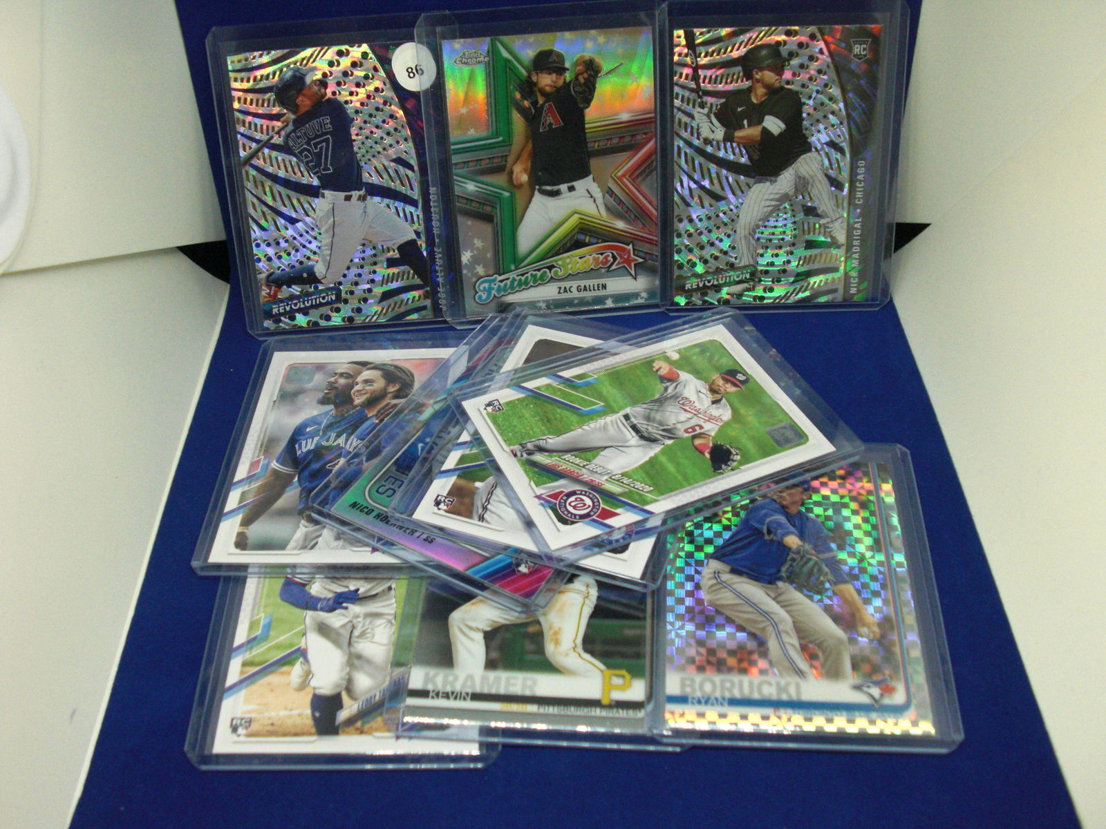 Lot of 10 baseball cards with Jose Altuve revolution (1 of 1)