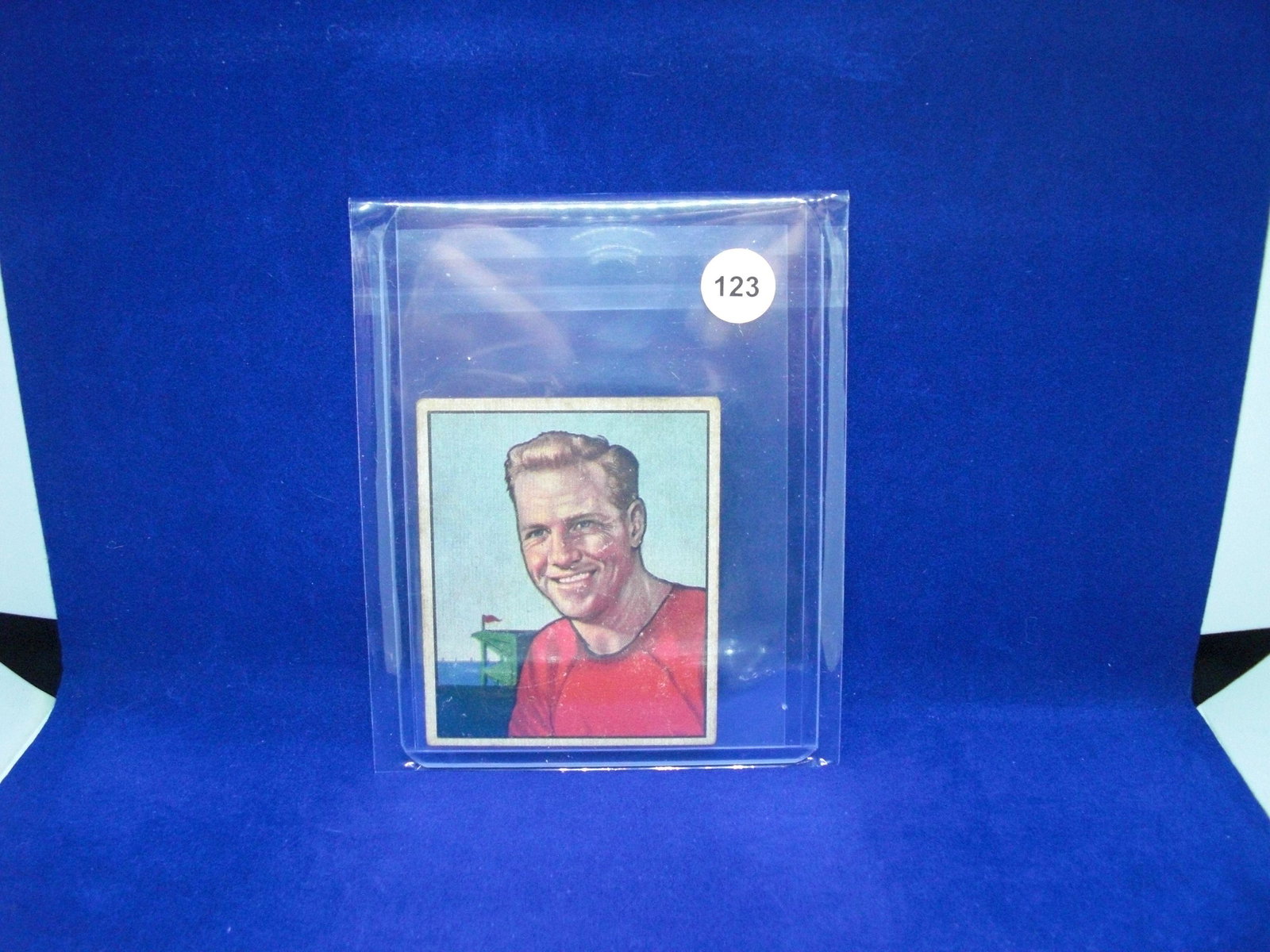 1950 Bowman football ed carr: 1950 Bowman football ed carr