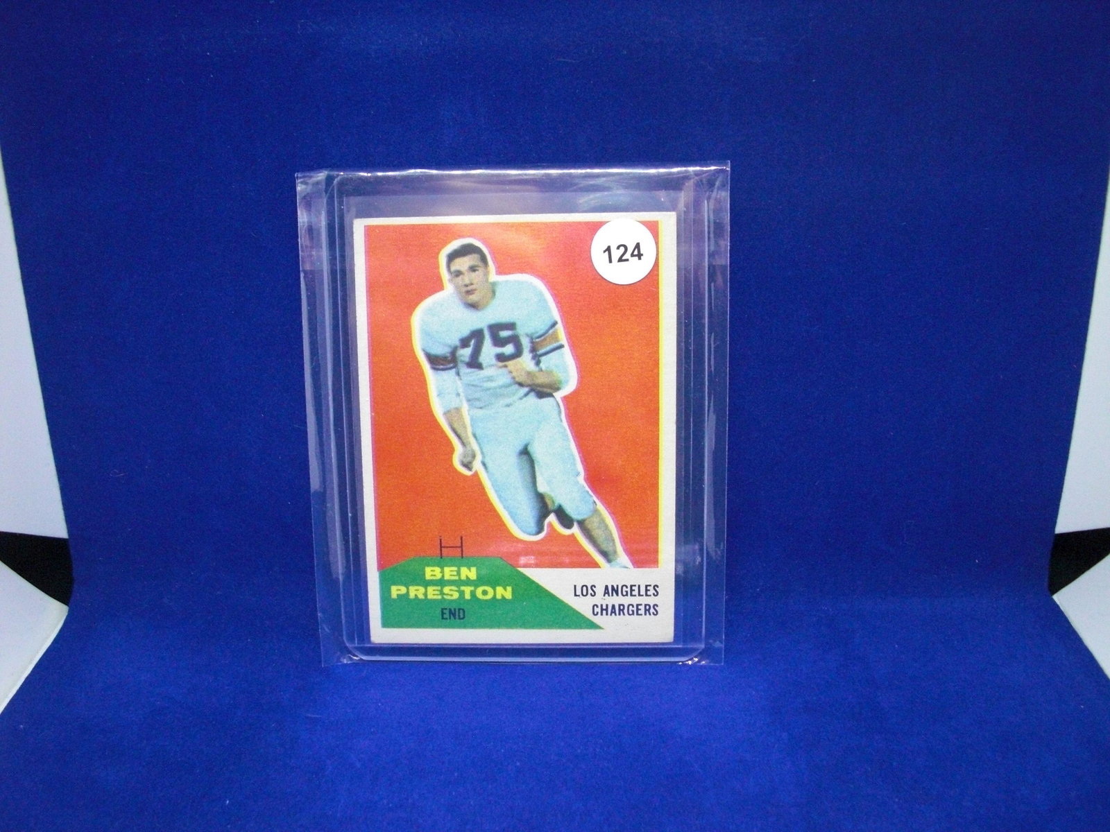 Vintage fleer baseball card Ben Preston: Vintage fleer baseball card Ben Preston