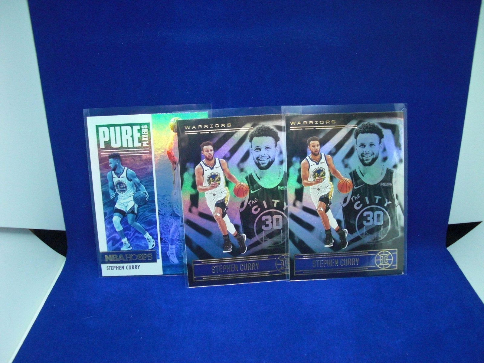 Lot of Three Steph Curry cards (1 of 1)