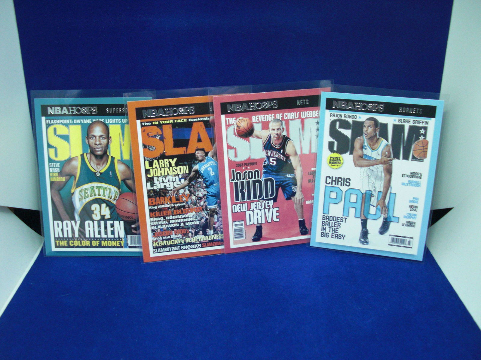 Lot of four slam magazine inserts (1 of 1)