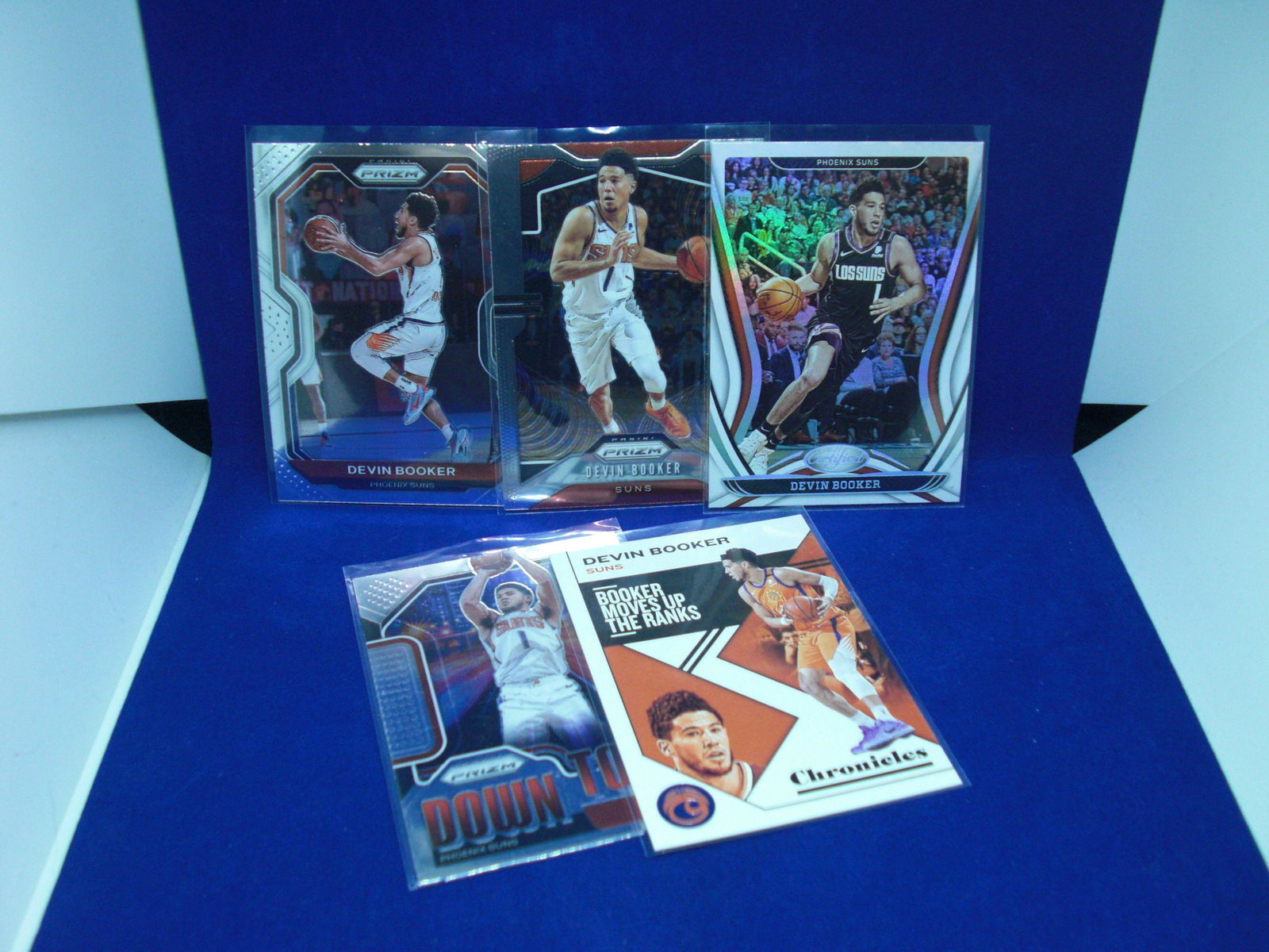 Lot of five Devin Booker cards (1 of 1)