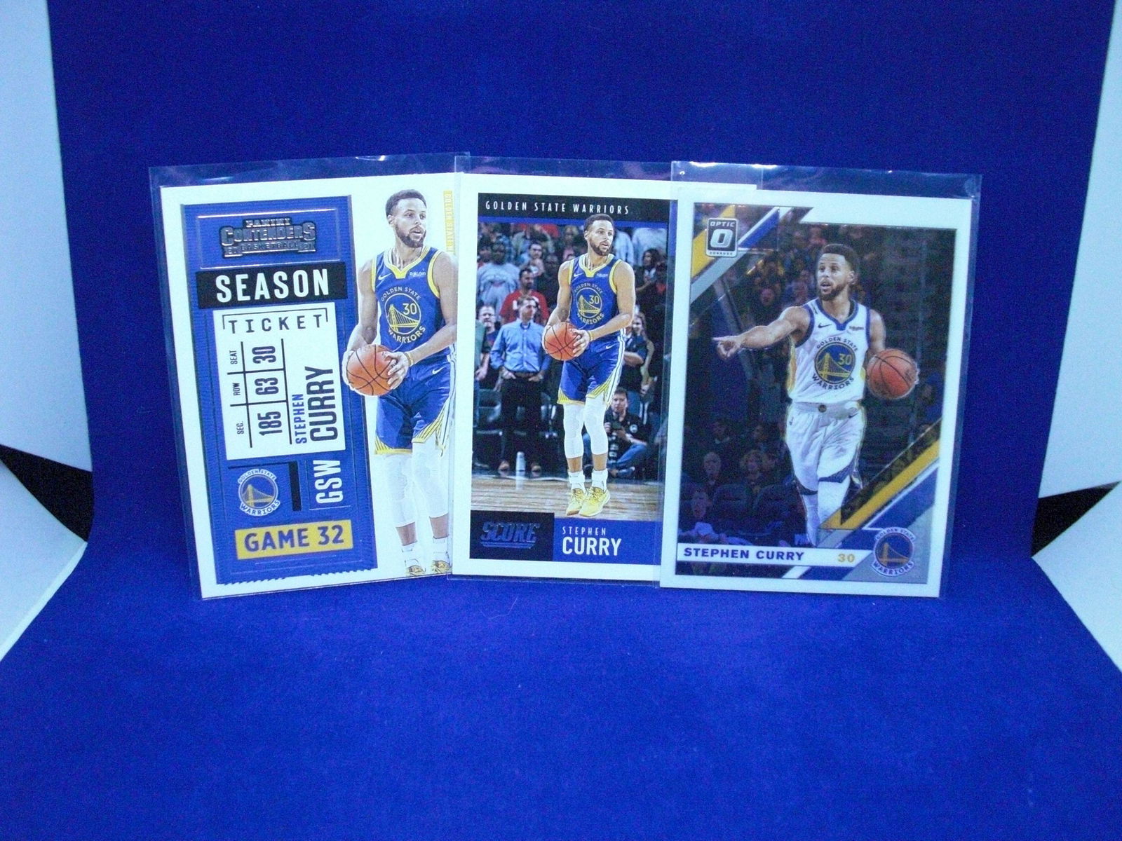 Lot 3 Steph Curry cards (1 of 1)