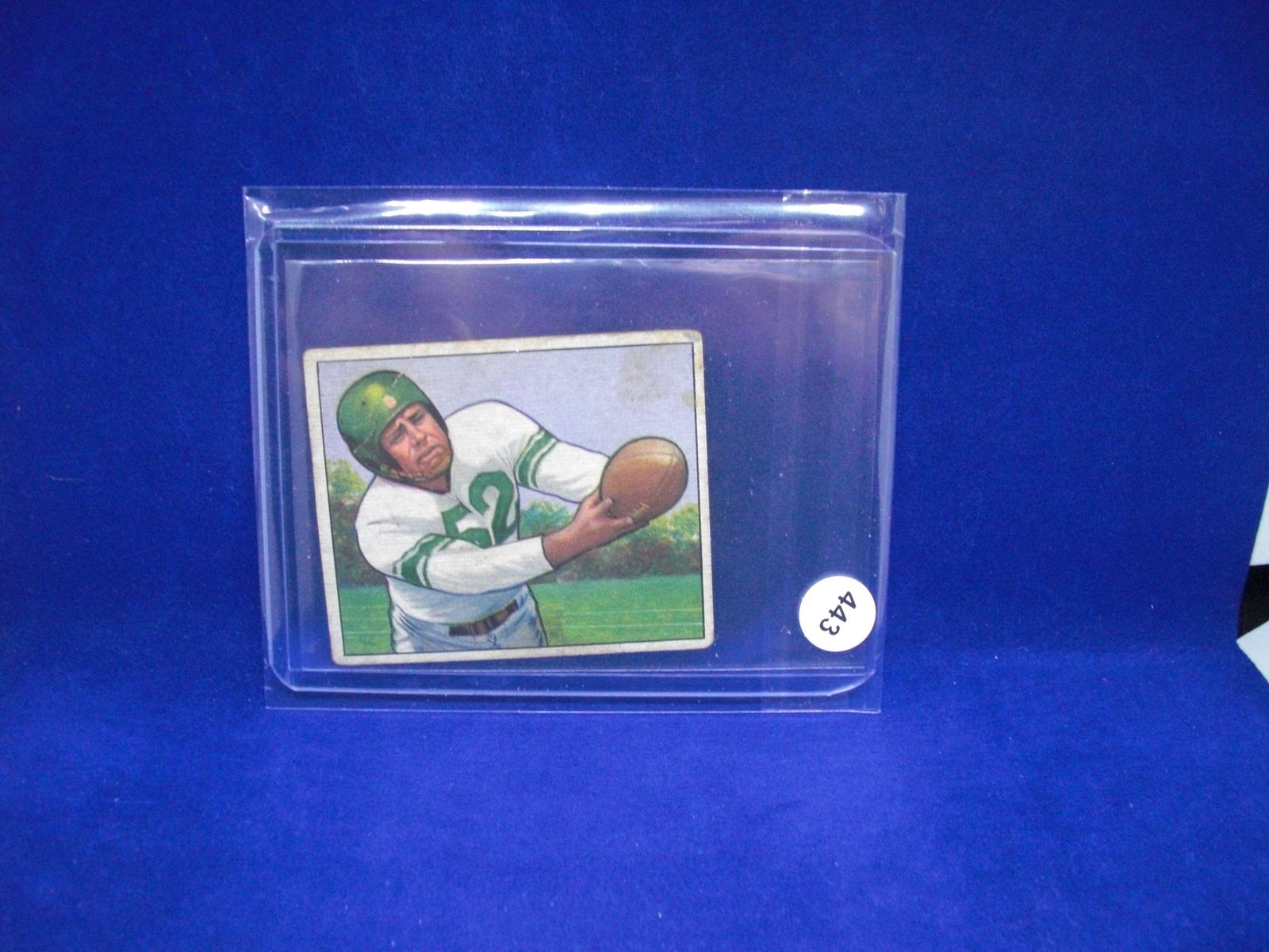 1950 Bowman football Robert nowaskey (1 of 1)