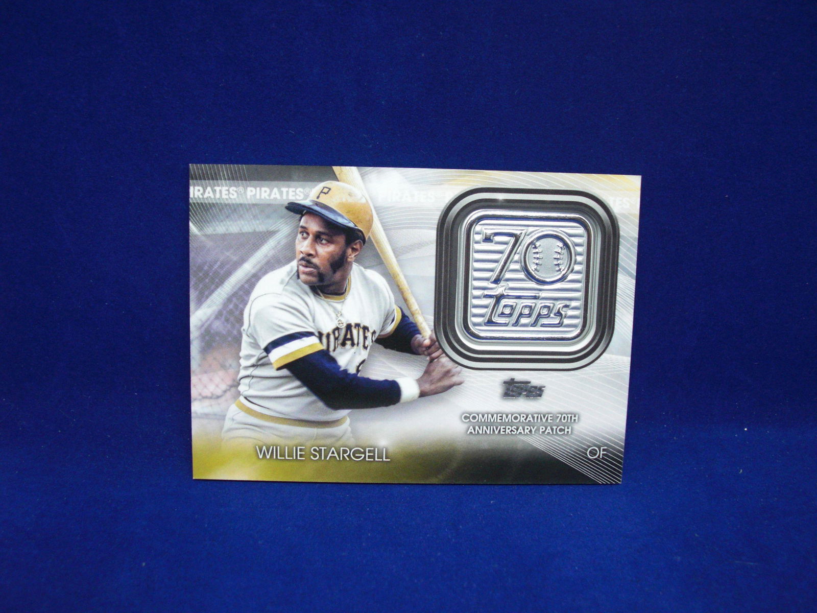 willie stargell topps 70th anniversary relic (1 of 1)