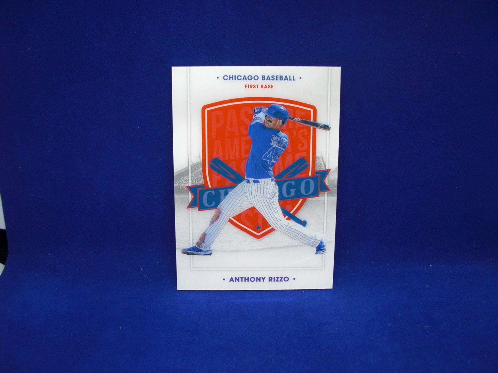 anthony rizzo american pastime thick card: anthony rizzo american pastime thick card