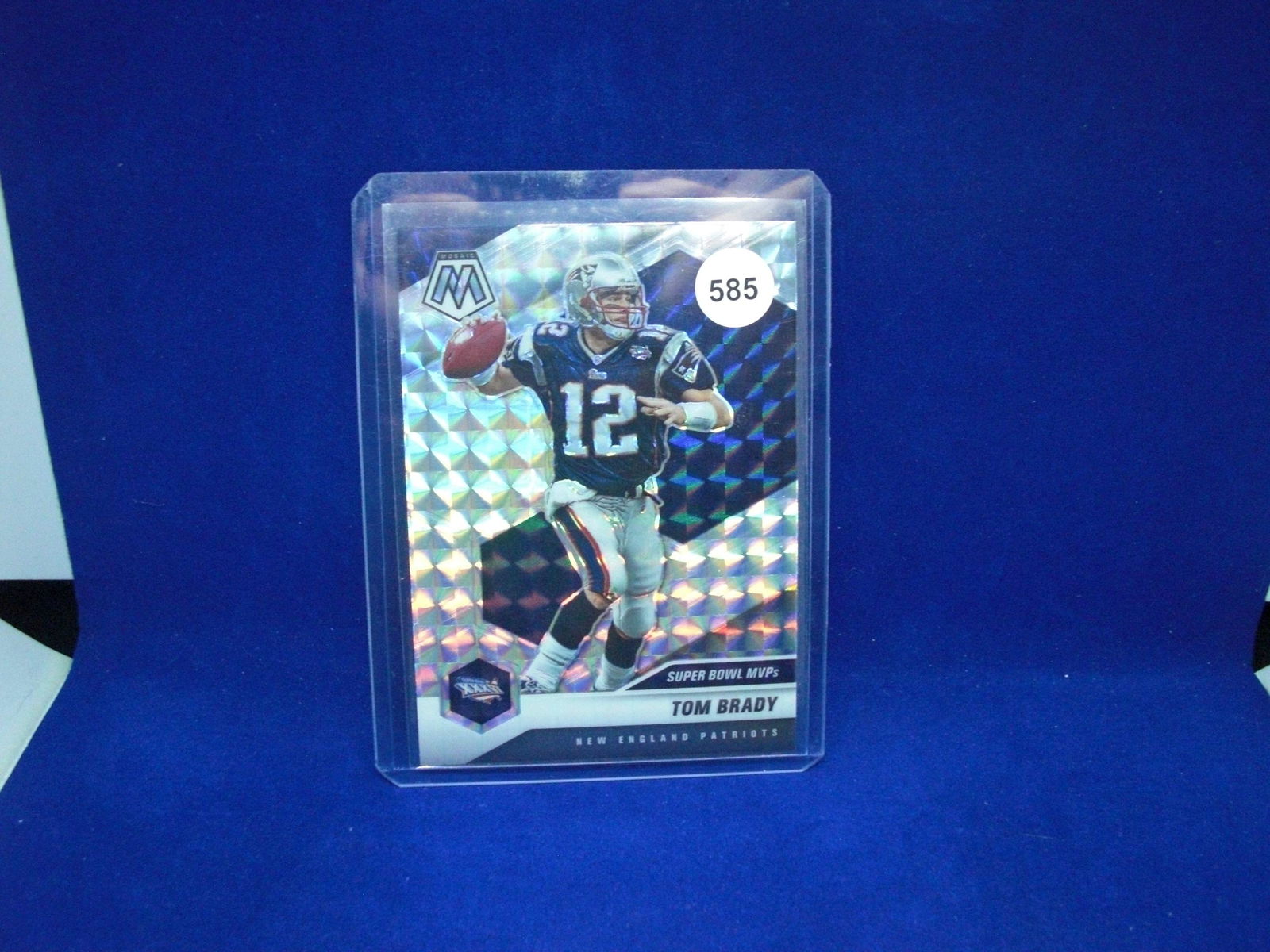 Tom Brady silver mosaic (1 of 1)