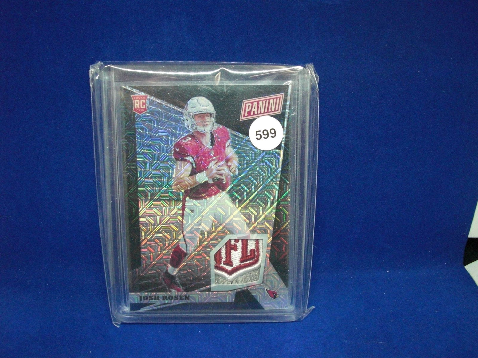 Josh Rosen panini national one of one jersey card (1 of 1)