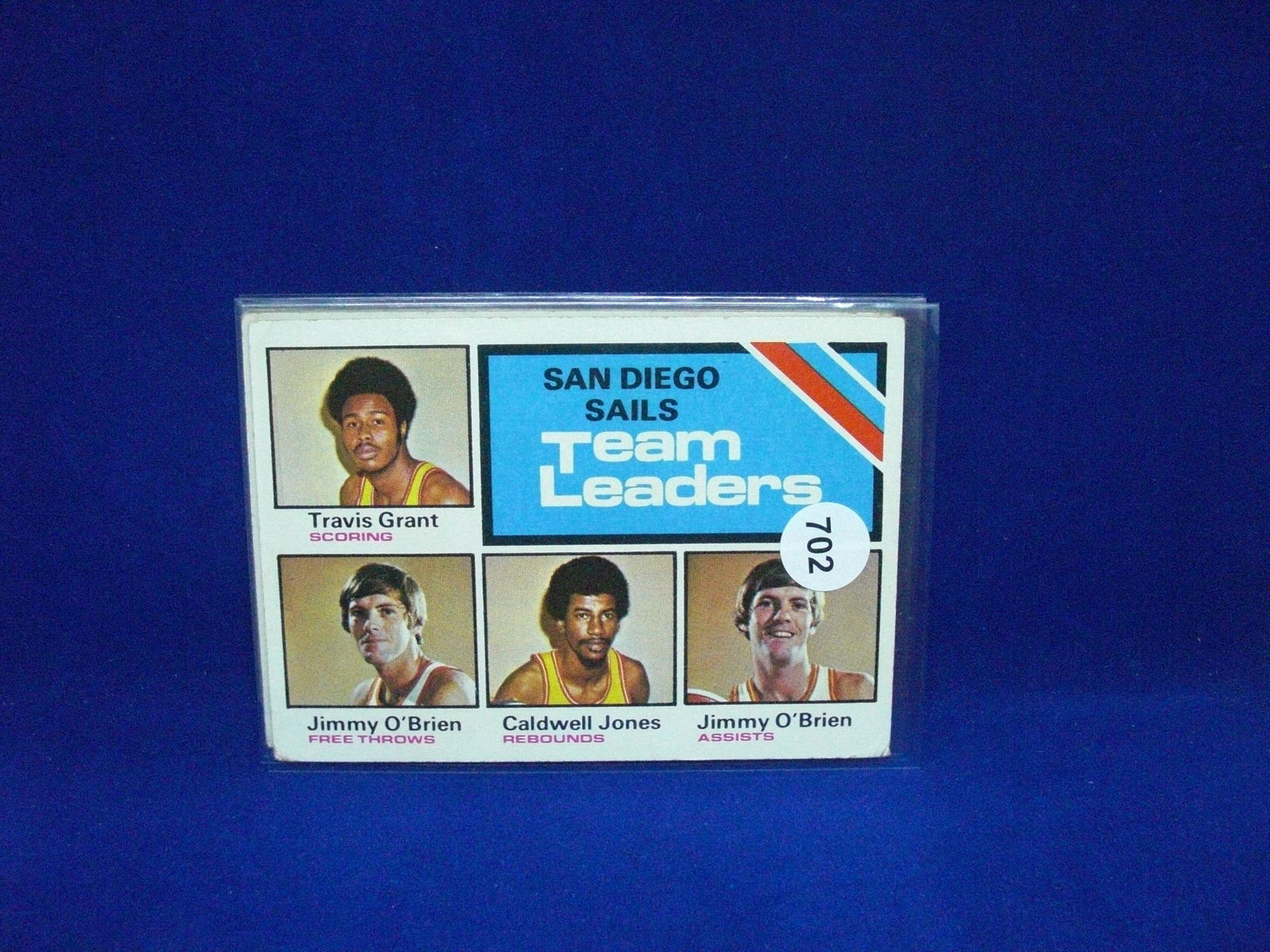 san diego sails vintage basketball card: san diego sails vintage basketball card