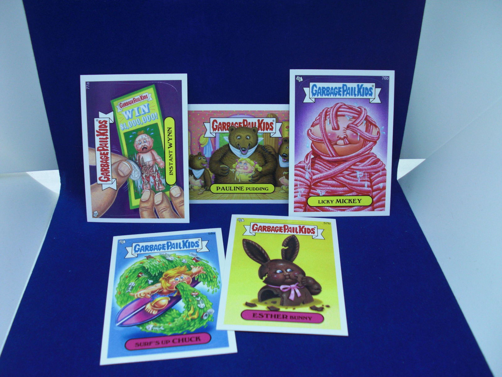 lot of 5 garbage pail kids cards (1 of 1)