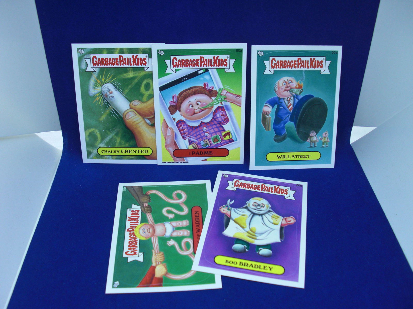 lot of 5 garbage pail kids cards (1 of 1)