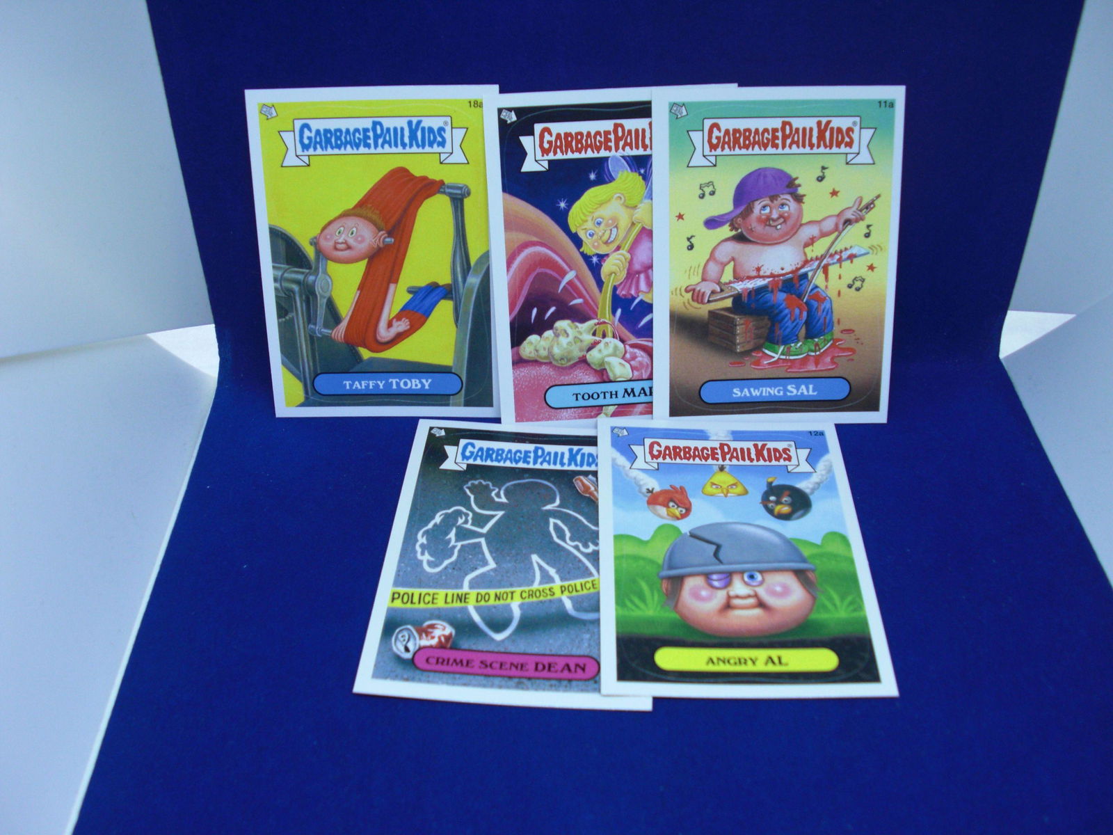 lot of 5 garbage pail kids cards (1 of 1)