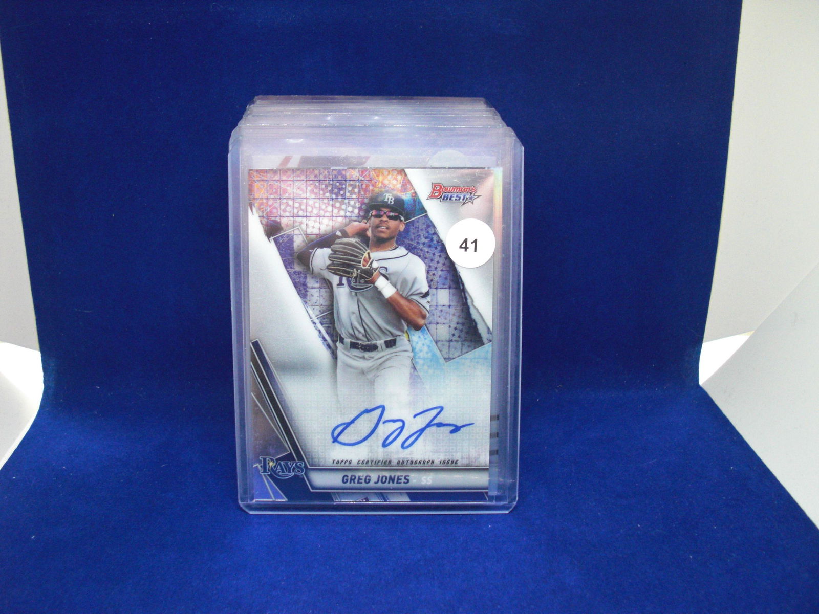 greg jones autographed card (1 of 1)