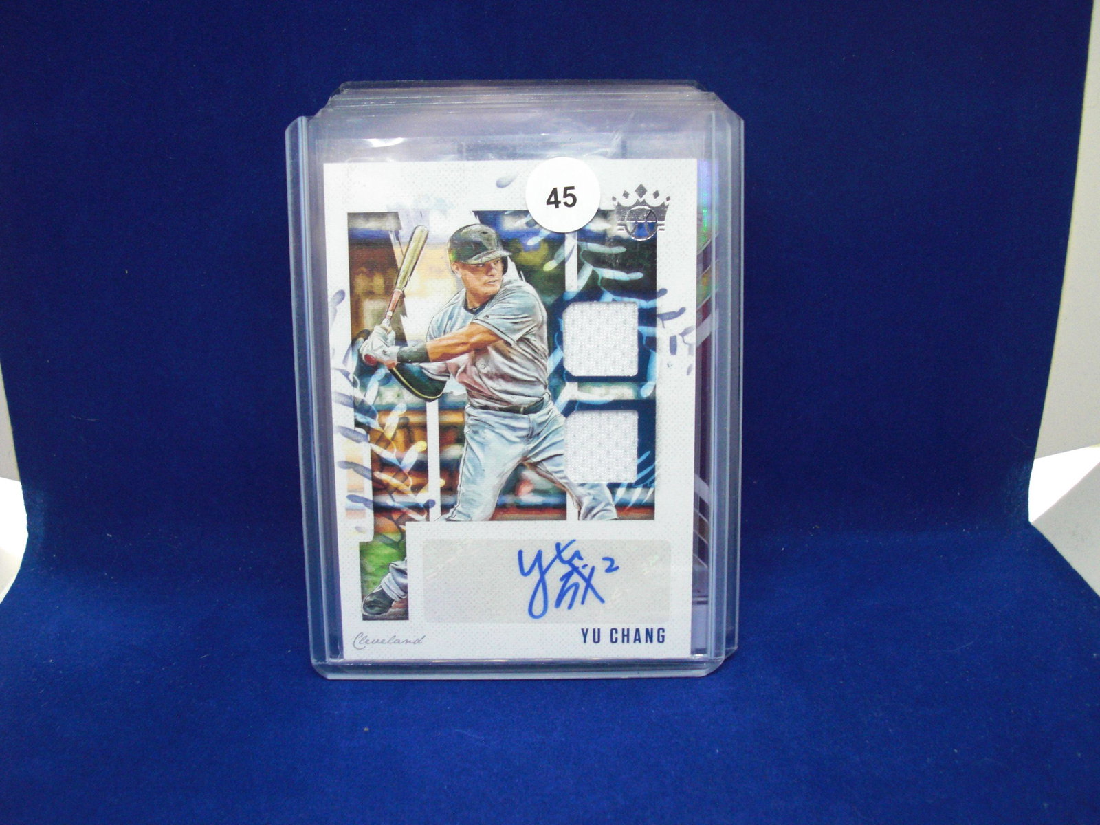 yu chang jersey auto: yu chang jersey auto