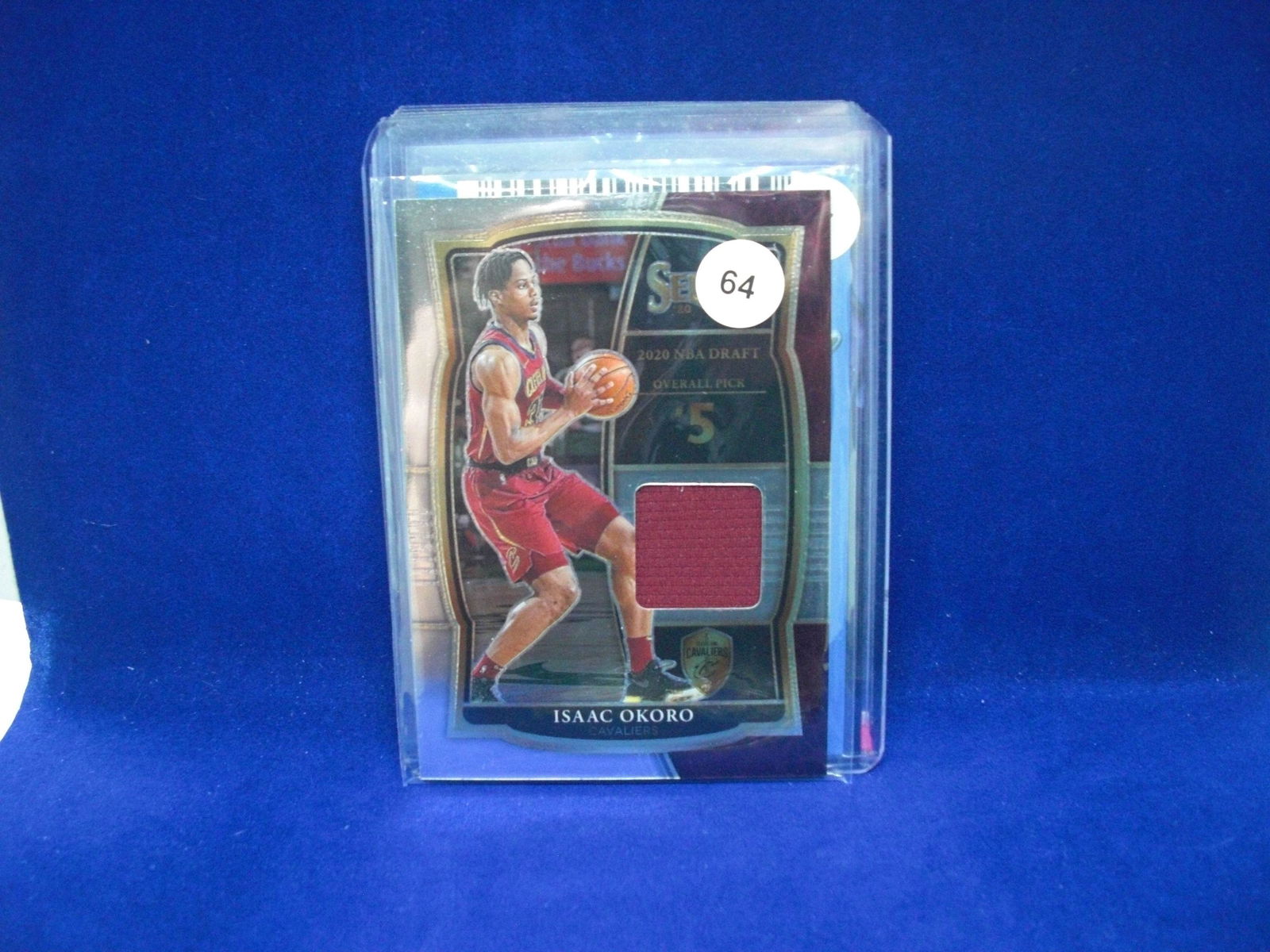 isaac okoro select rookie jersey card (1 of 1)