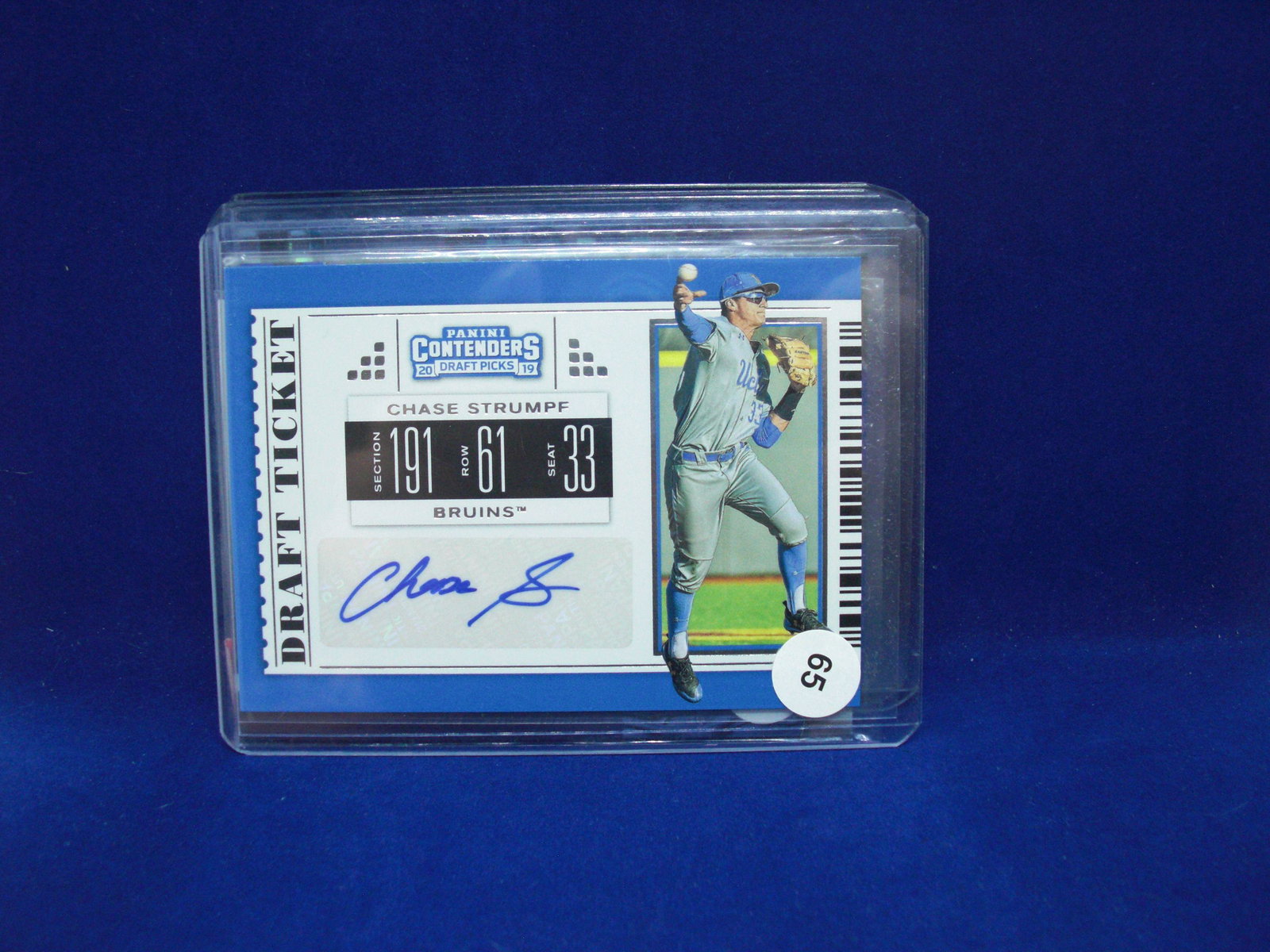 chase strumpf rookie auto: chase strumpf rookie auto