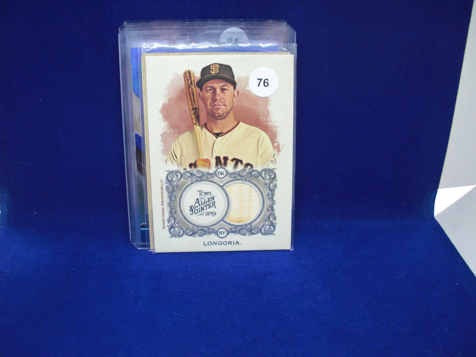 evan longoria game used bat relic: evan longoria game used bat relic