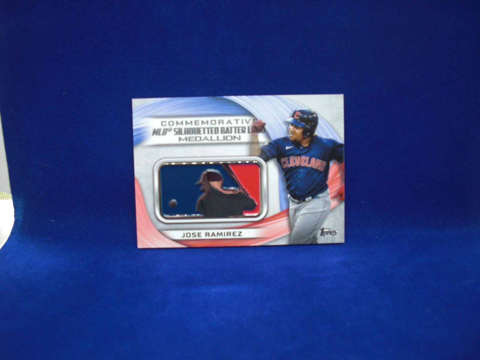 jose ramirez mlb logo relic: jose ramirez mlb logo relic