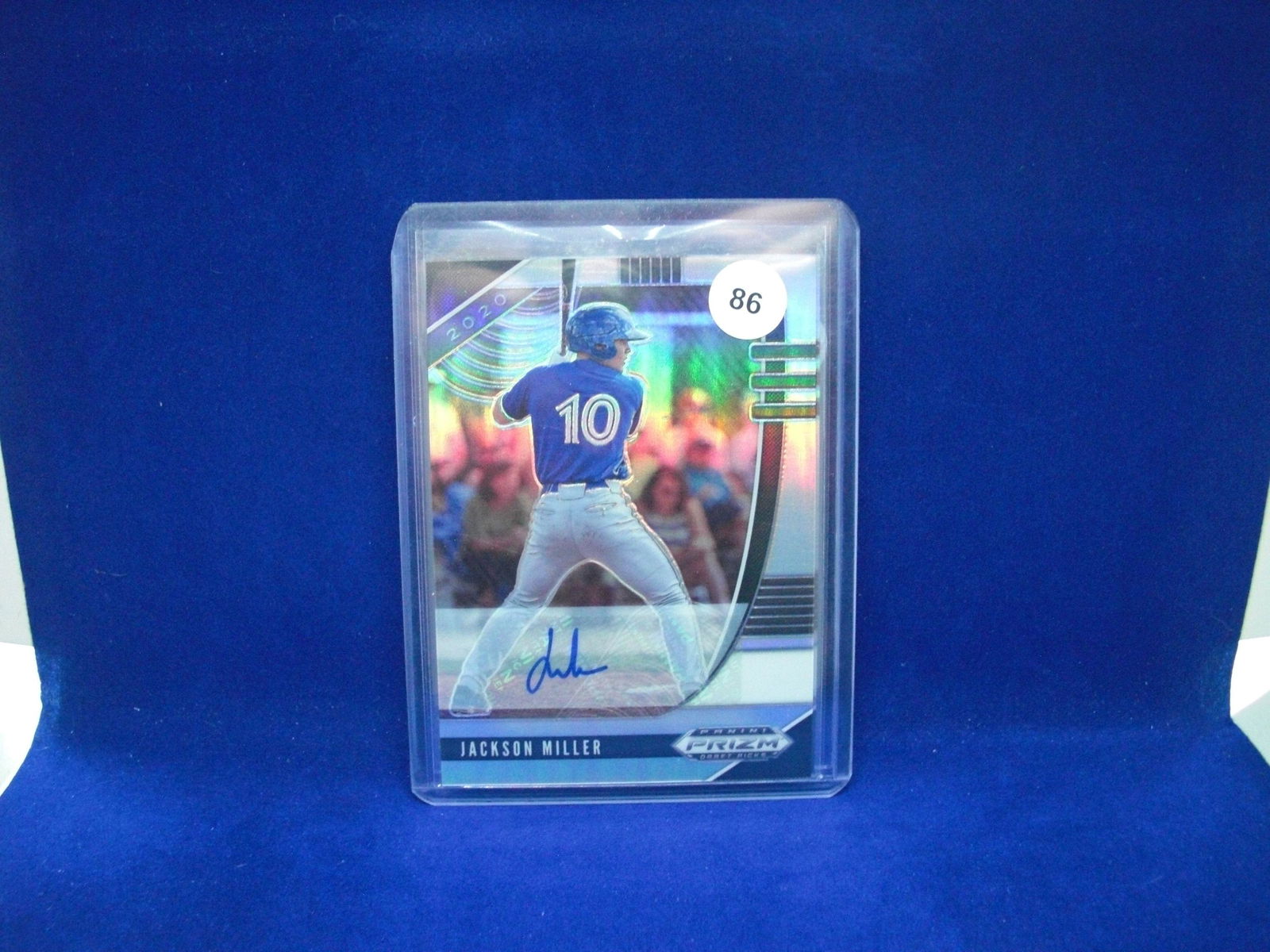 jackson miller silver prizm auto (1 of 1)