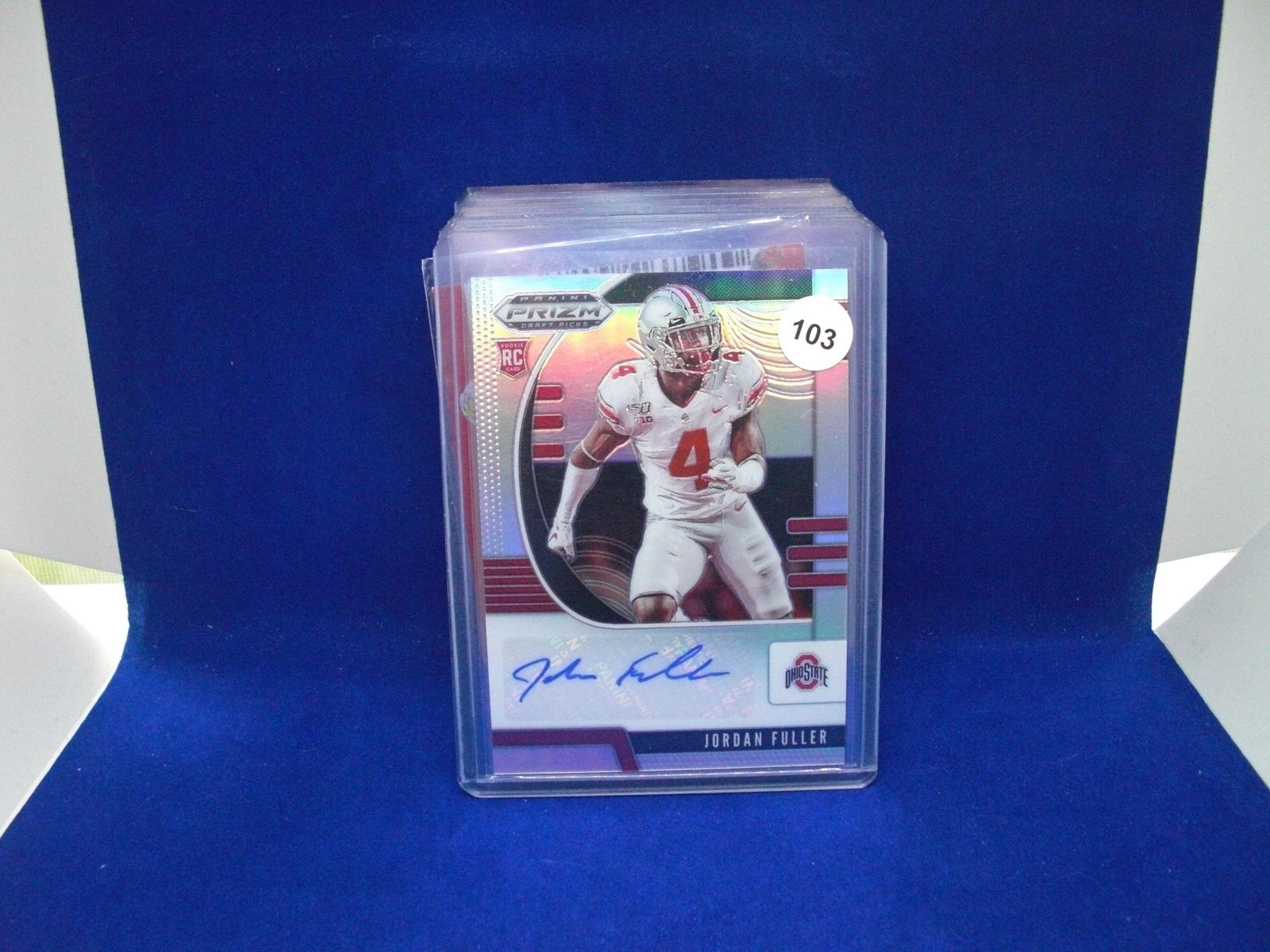 jordan fuller silver prizm auto (1 of 1)