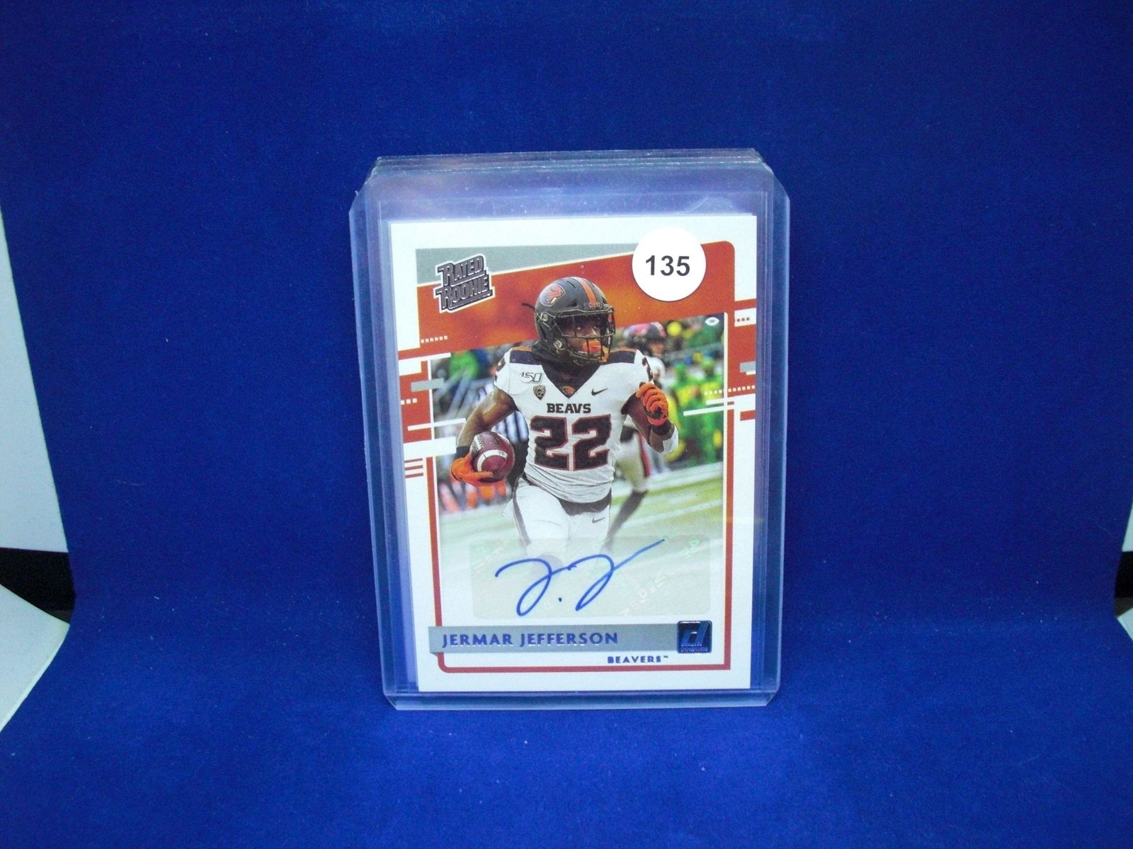 jermar jefferson rated rookie auto (1 of 1)