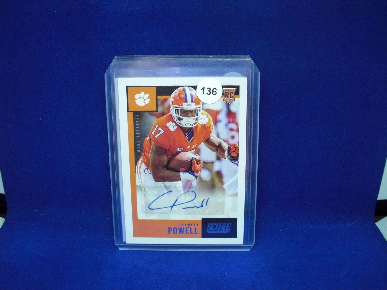 cornell powell rookie auto: cornell powell rookie auto