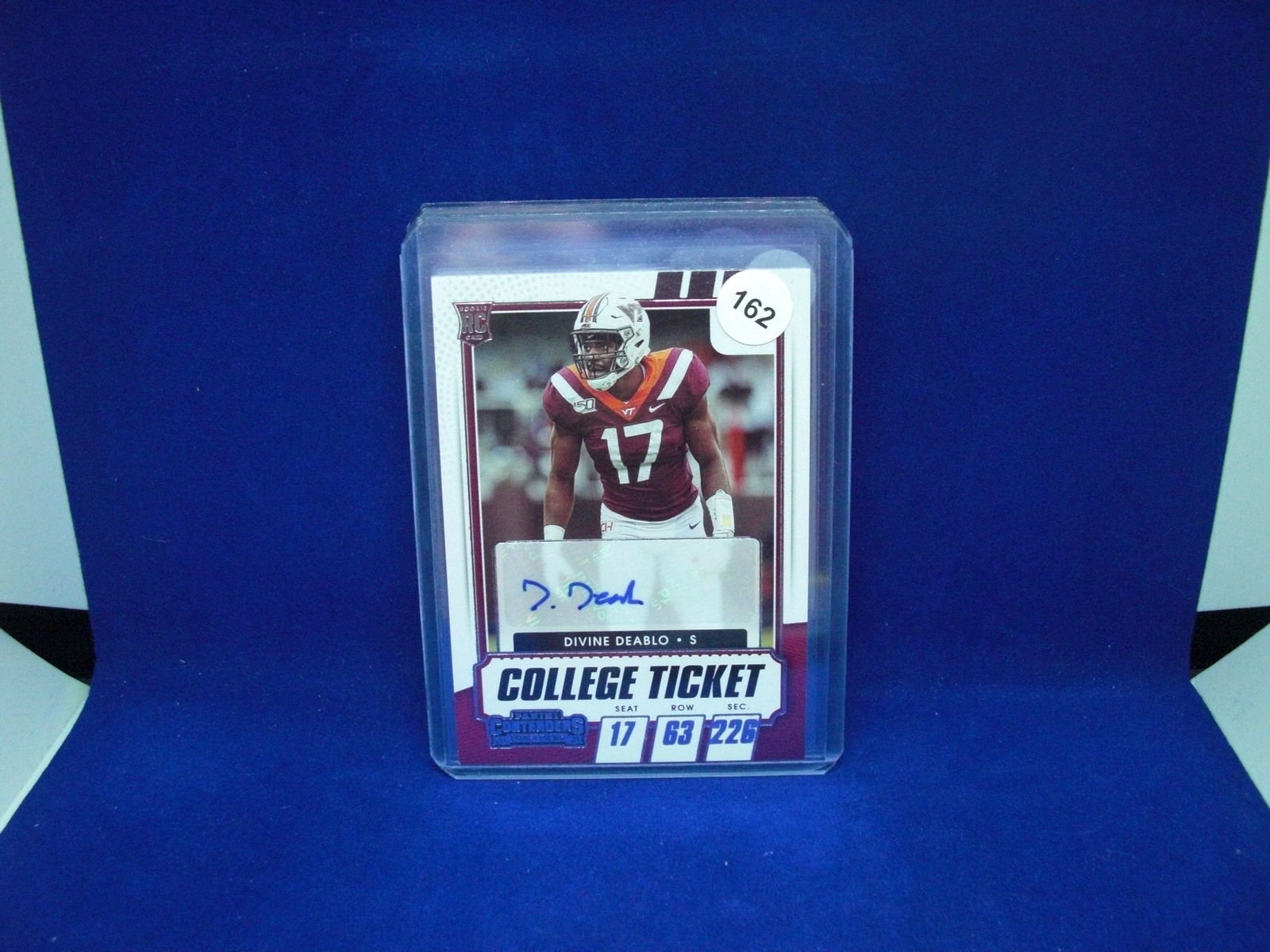 divine deablo college ticket auto (1 of 1)