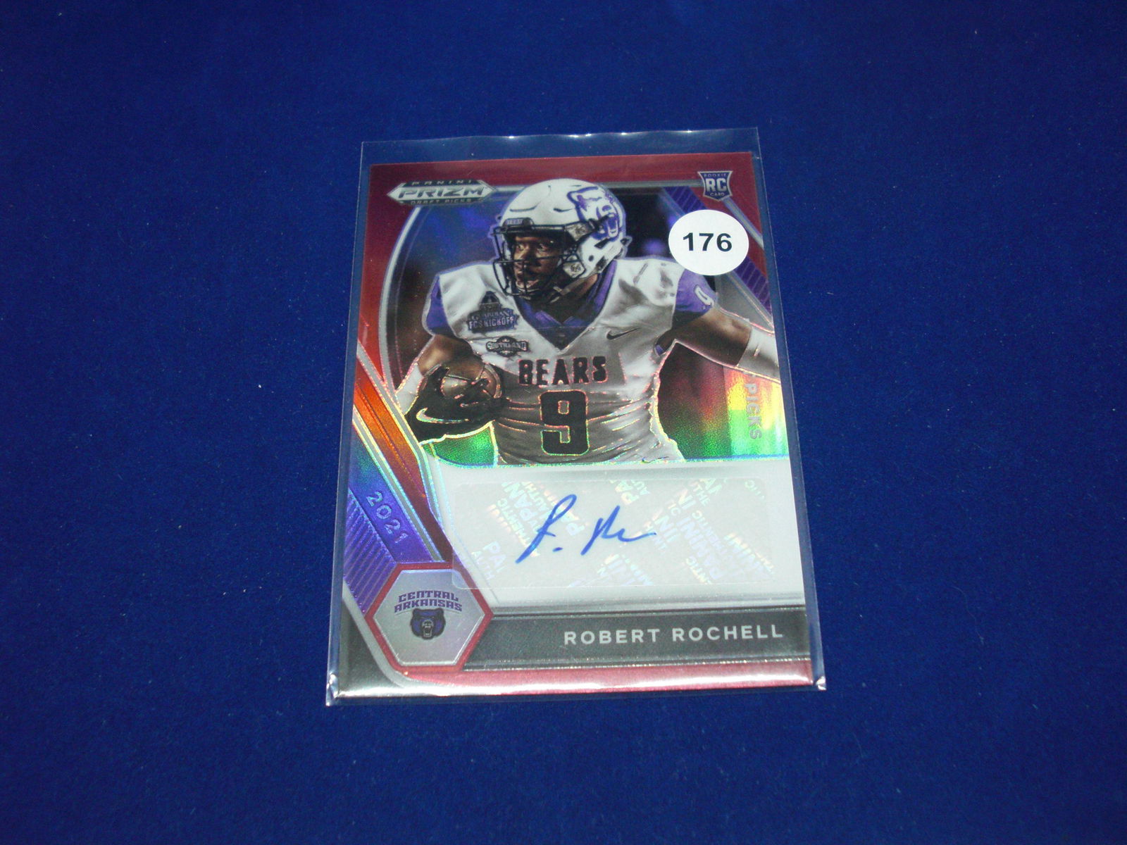 robert rochell red prizm auto 022/199 (1 of 1)